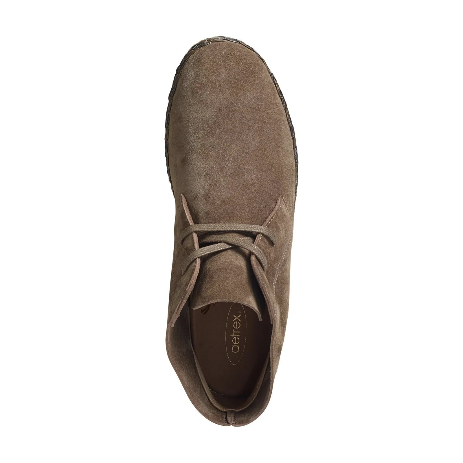 Aetrex Addison Ankle Boot (Women) - Brown Suede - Image 4