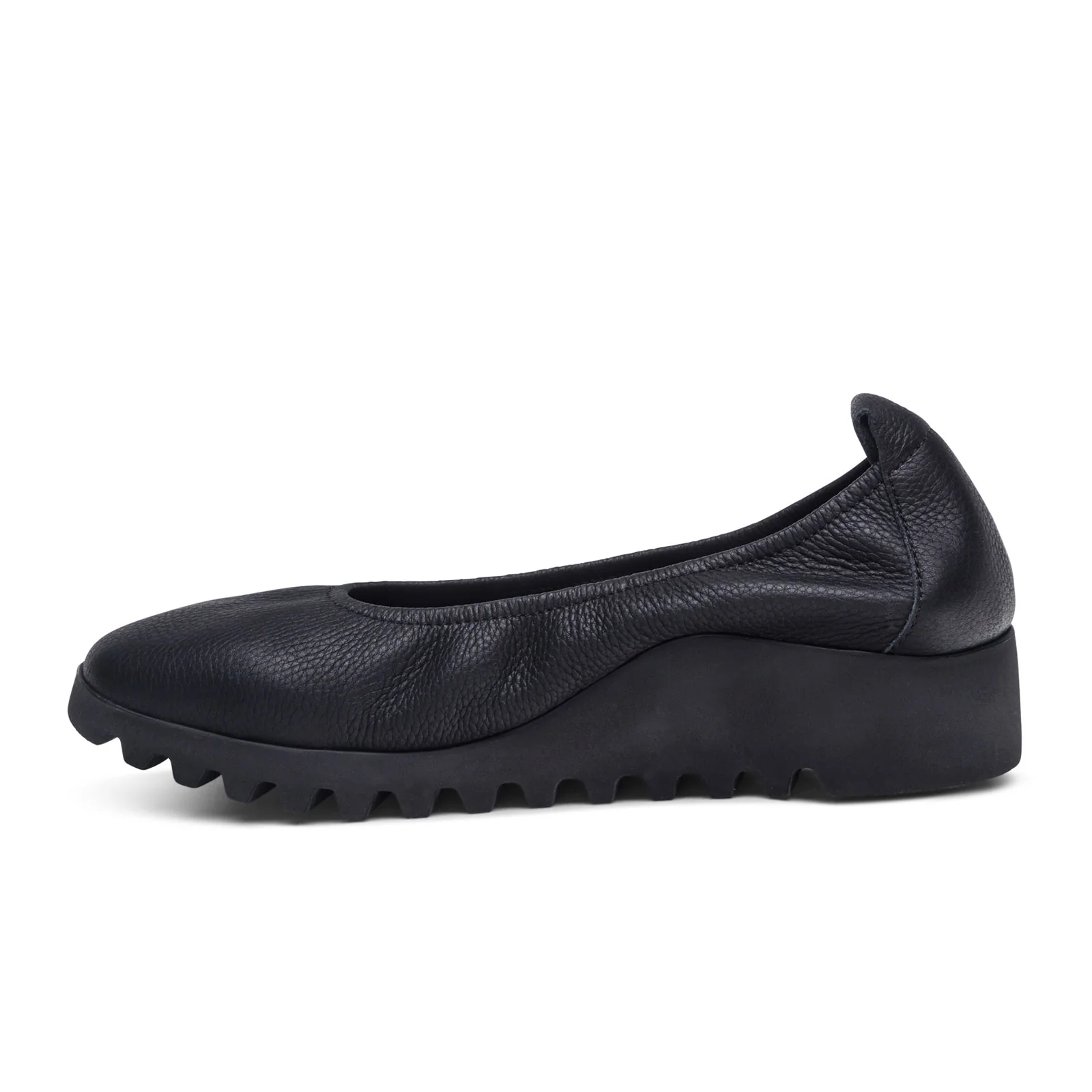 Aetrex Brianna Ballet Flat (Women) - Black - Image 2