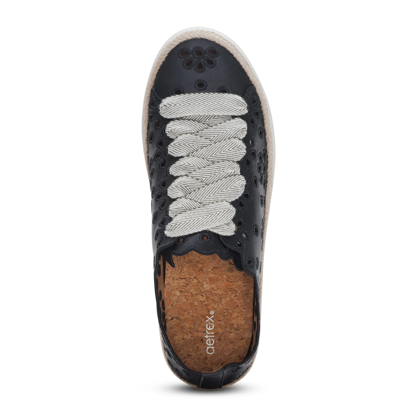 Aetrex Charlotte Sneaker (Women) - Black - Image 4