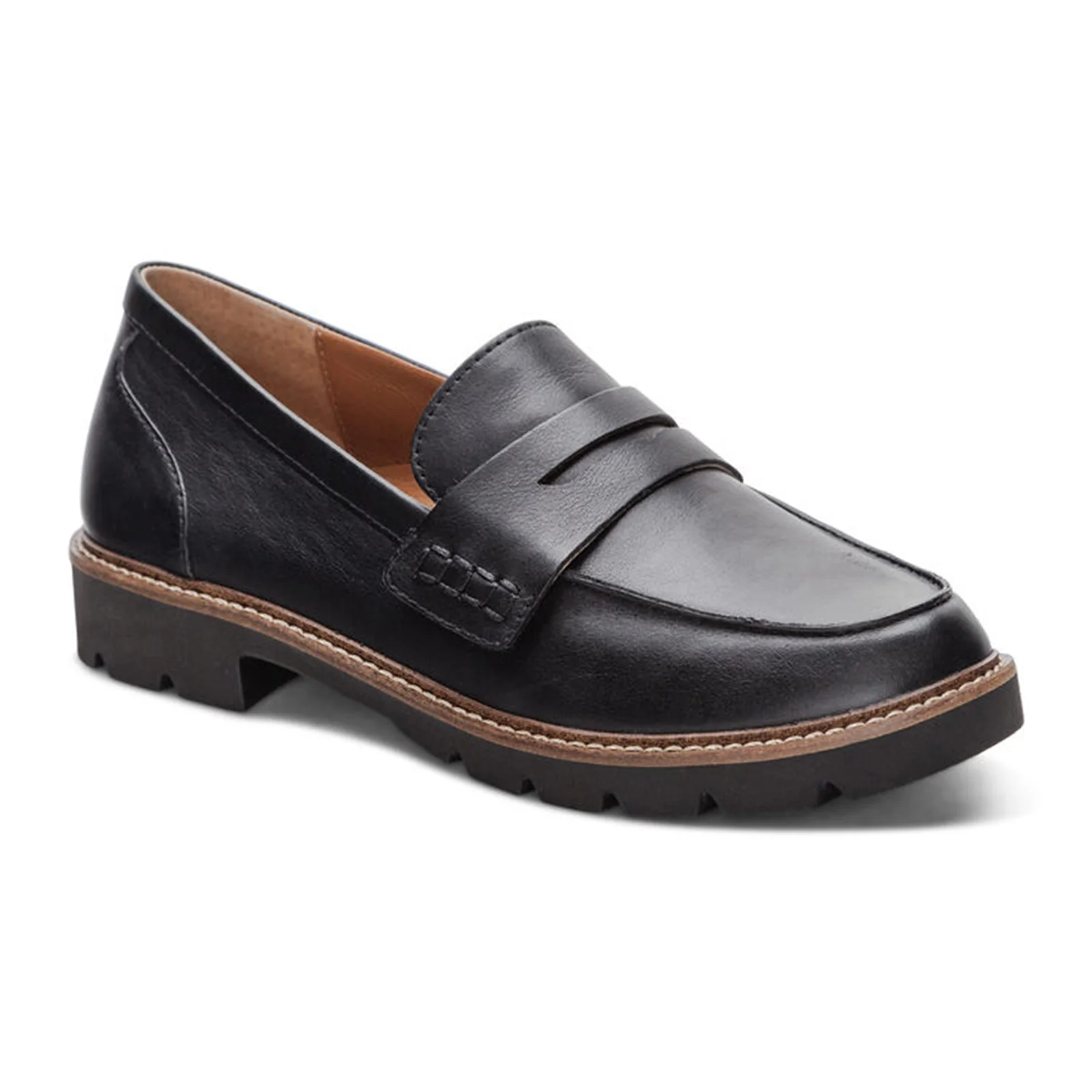 Aetrex Colette Loafer (Women) - Black - Image 3