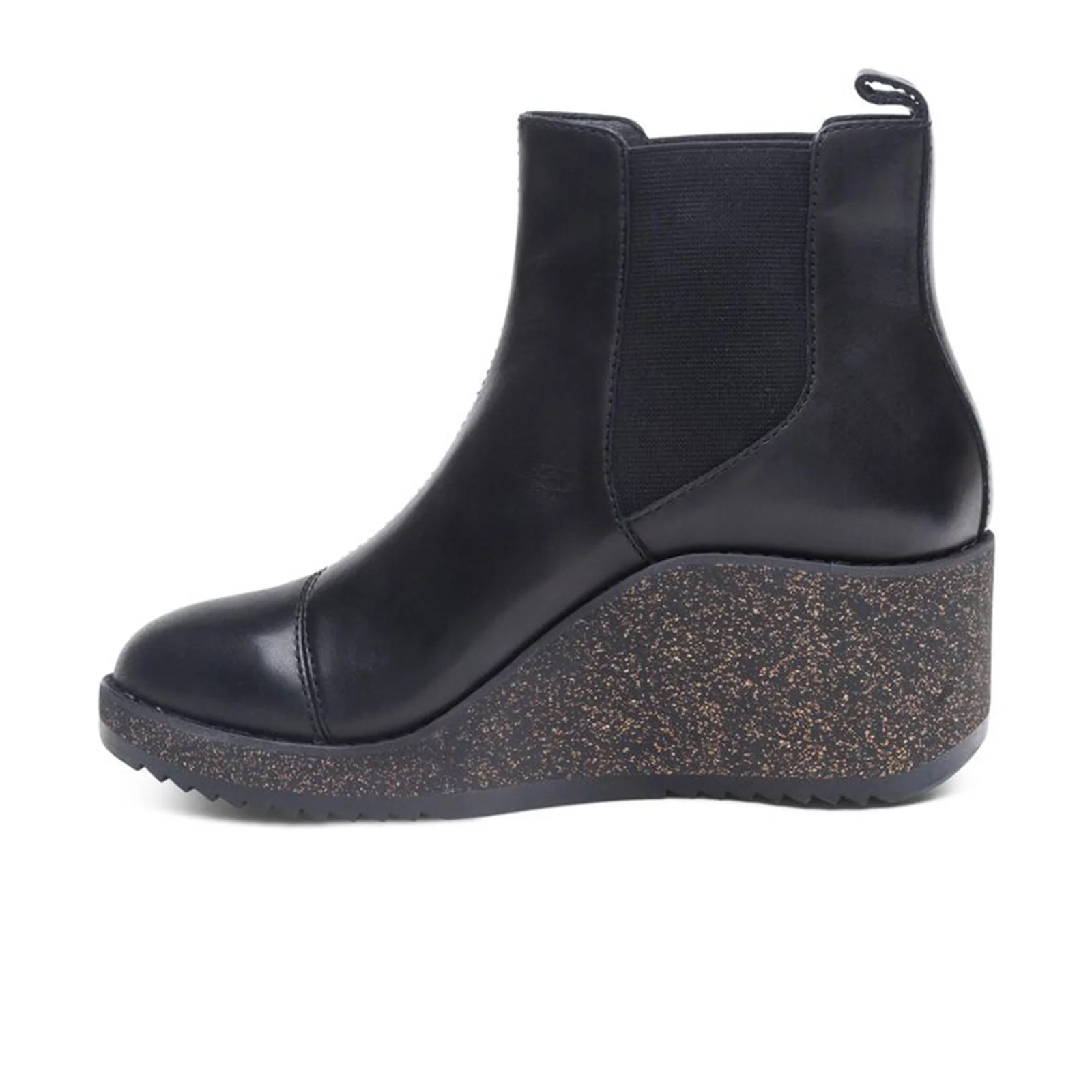 Aetrex Dawn Wedge Boot (Women) - Black - Image 2