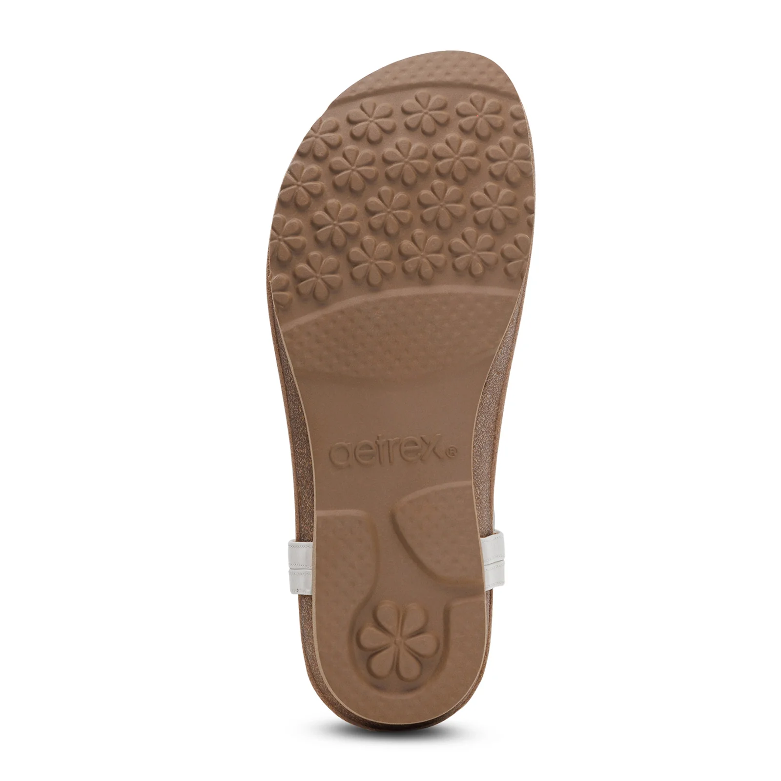 Aetrex Evelyn Backstrap Sandal (Women) - Ivory - Image 5