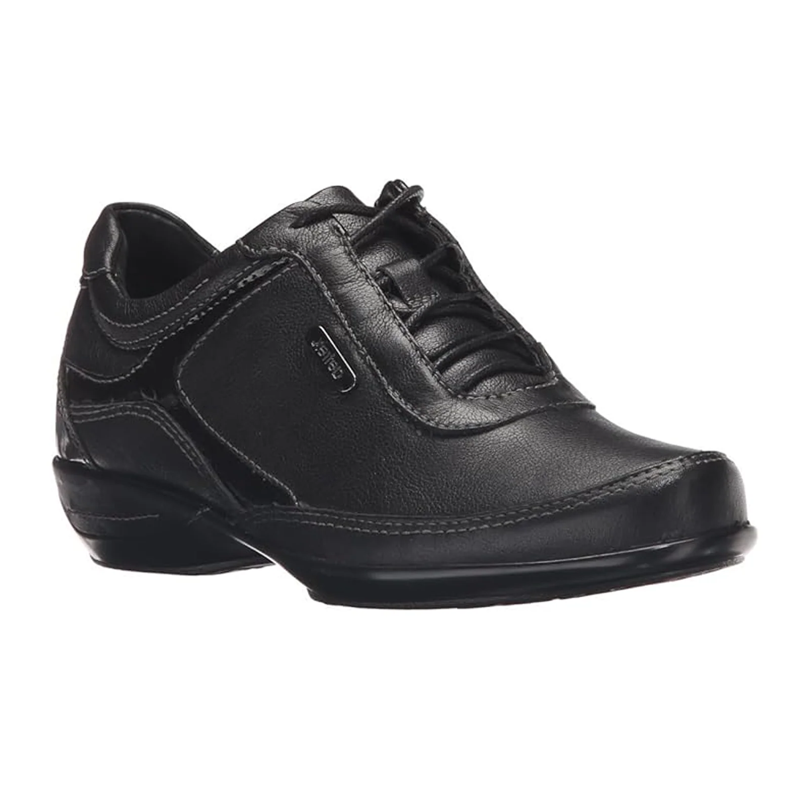 Aetrex Holly Lace Up (Women) - Black Leather