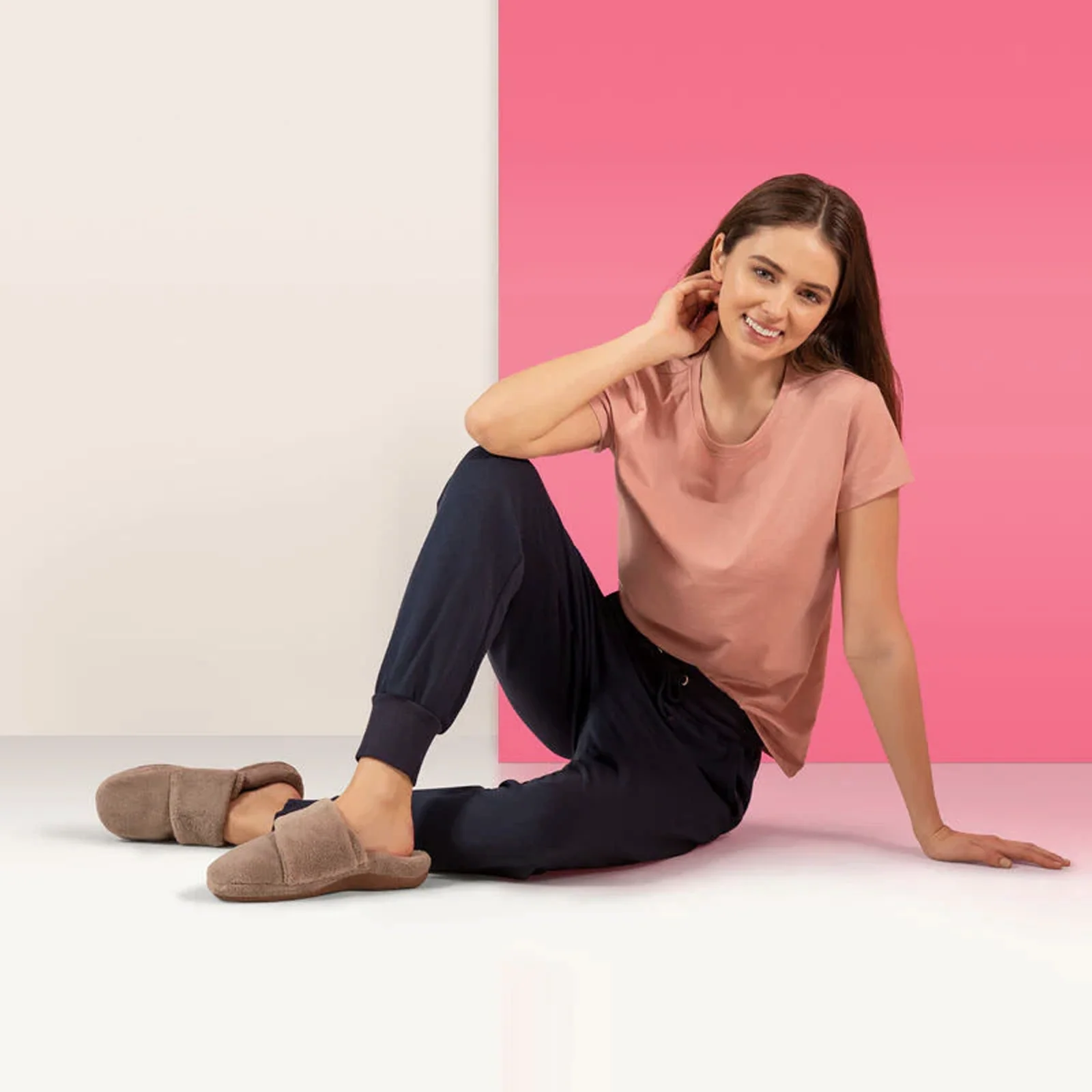 Aetrex Mandy Slipper (Women) - Coffee - Image 6