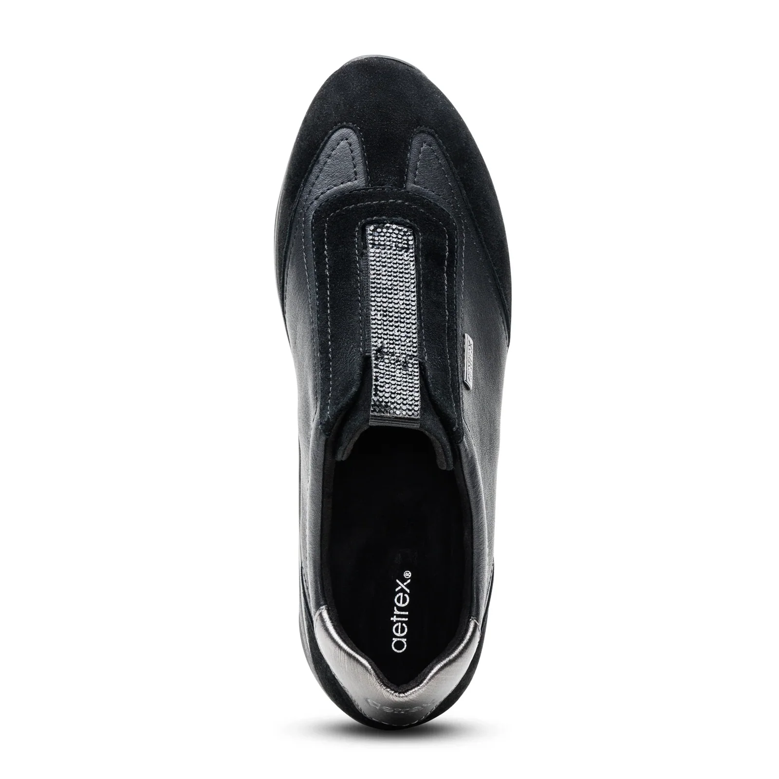 Aetrex Megan Sneaker (Women) - Black - Image 5