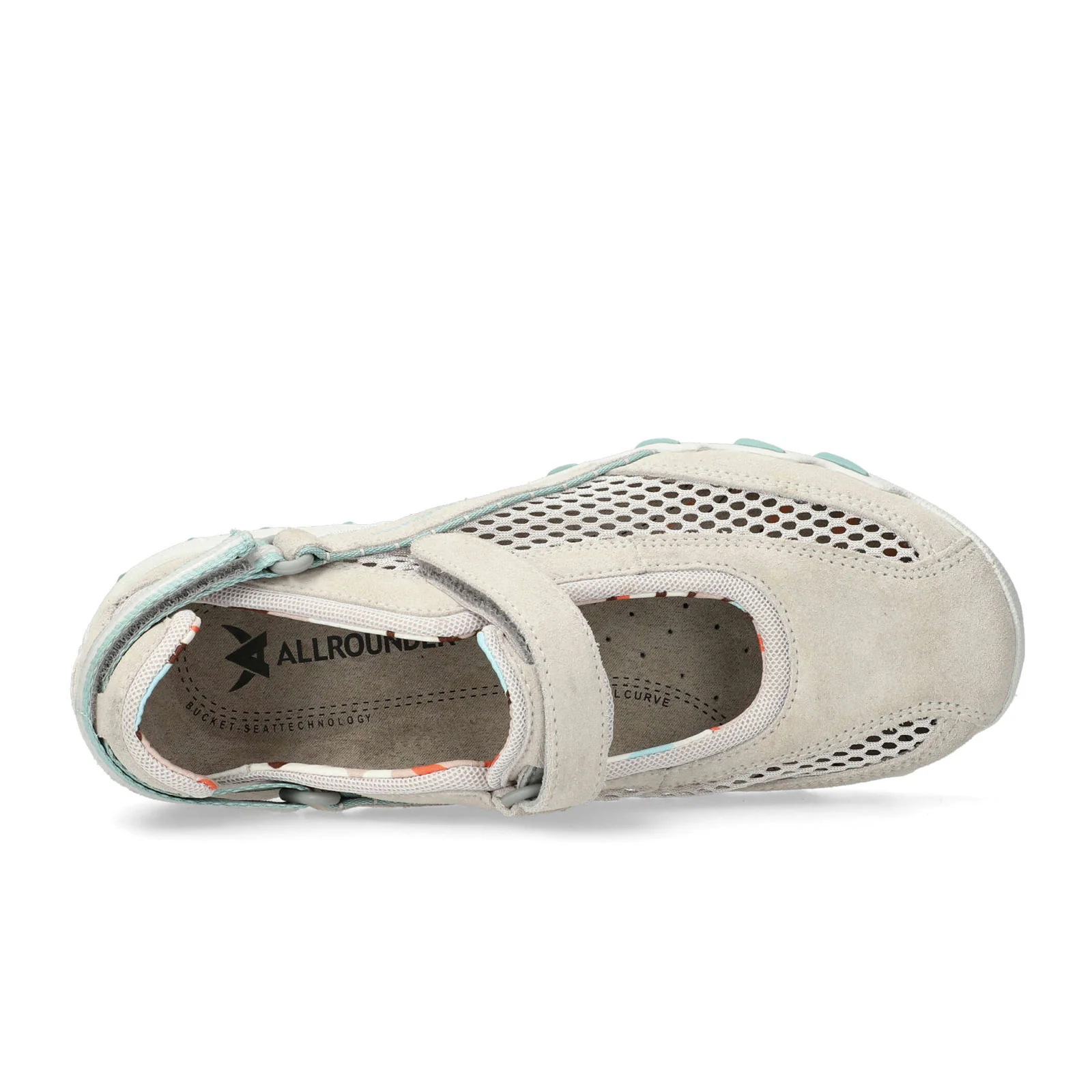 Allrounder Niro Mary Jane Sneaker (Women) - Fantasma/Nimbus Cloud C. Suede - Image 3
