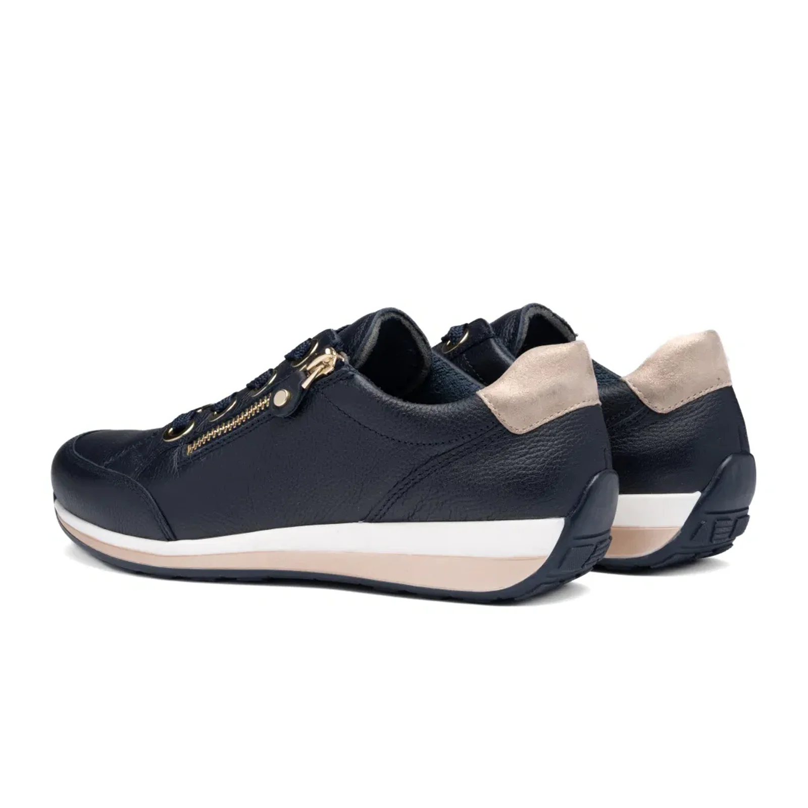 Ara Ollie Sneaker (Women) - Navy Calf Leather - Image 5