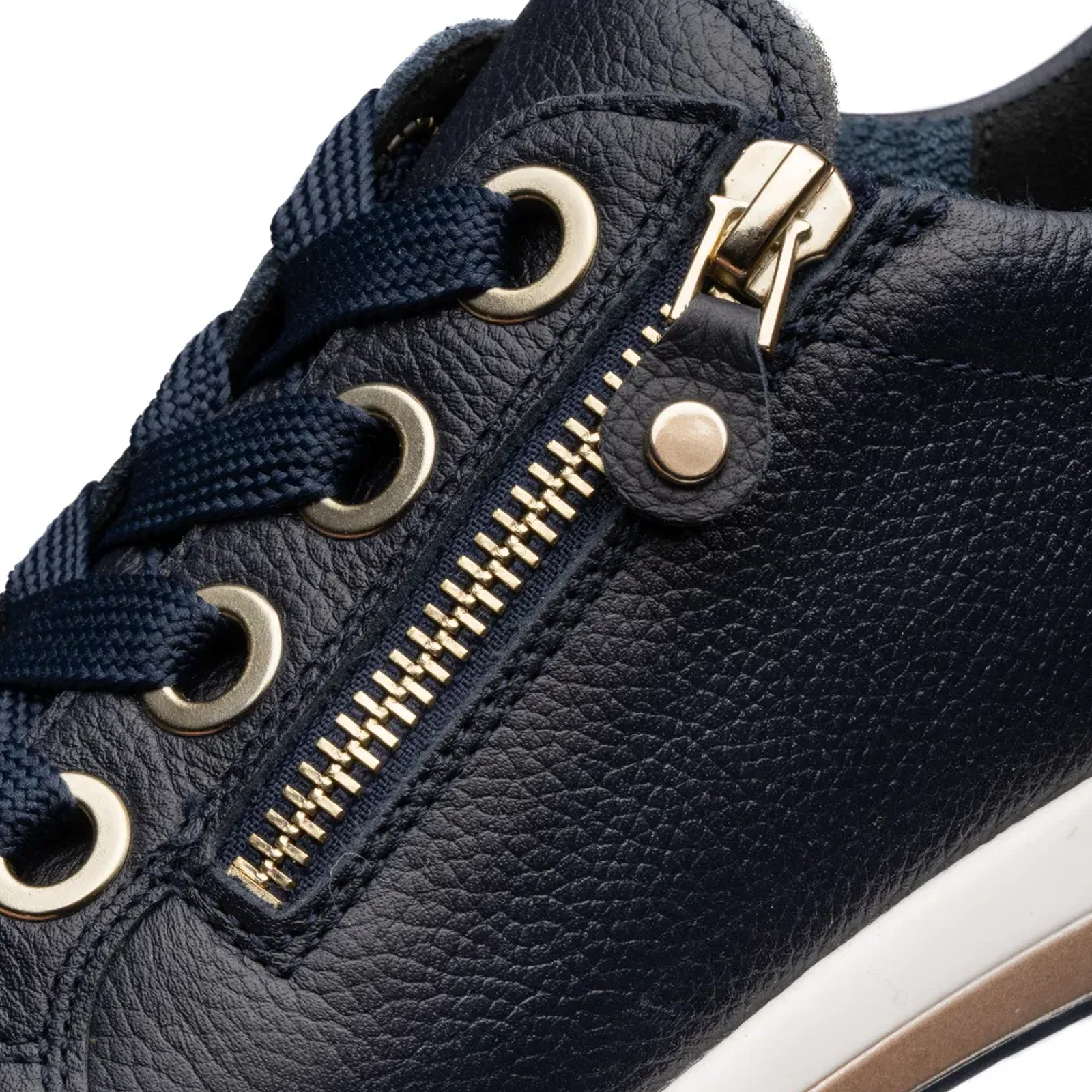 Ara Ollie Sneaker (Women) - Navy Calf Leather - Image 6