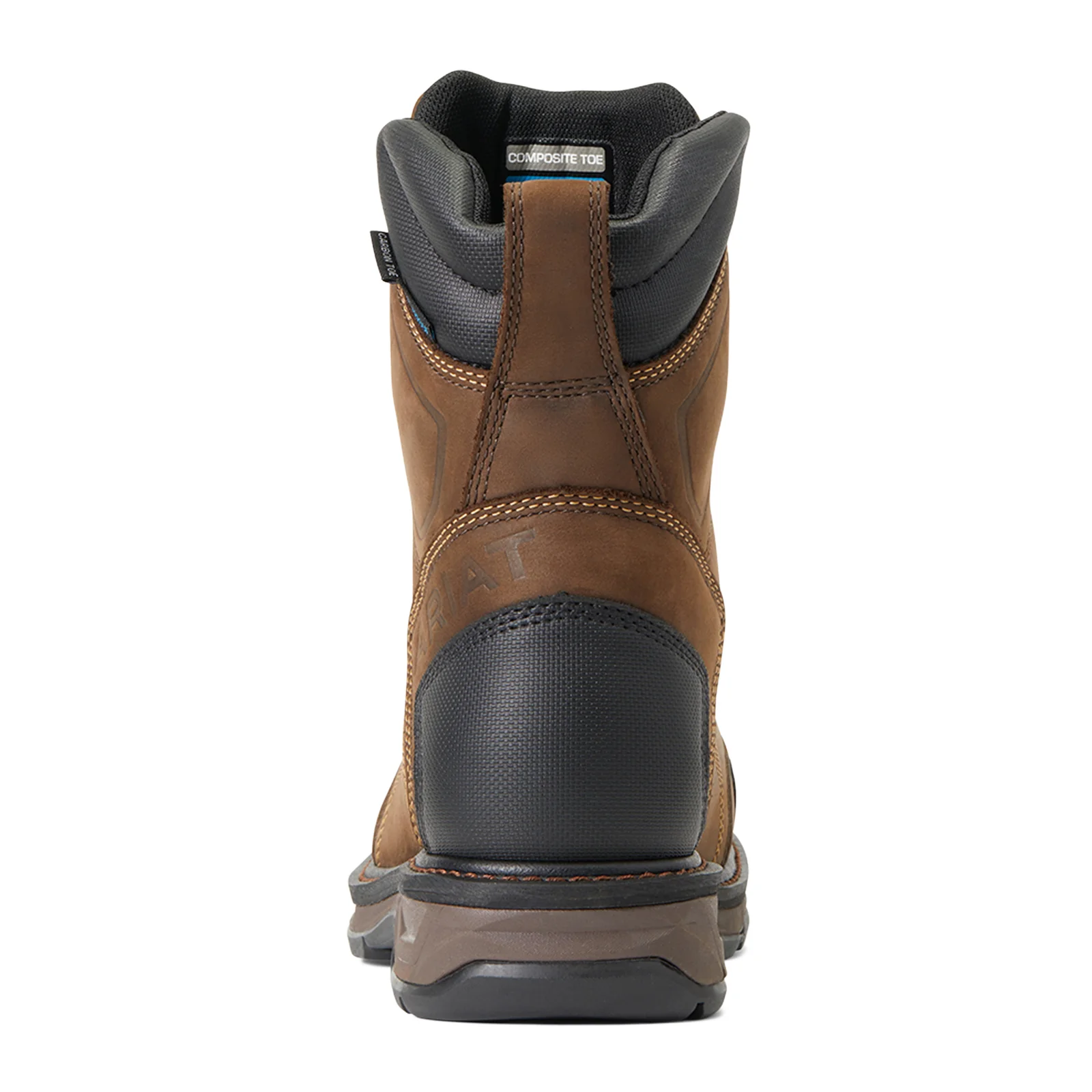 Ariat Workhog XT 8" BOA Waterproof Carbon Toe Western Work Boot (Men) - Chocolate Brown - Image 4
