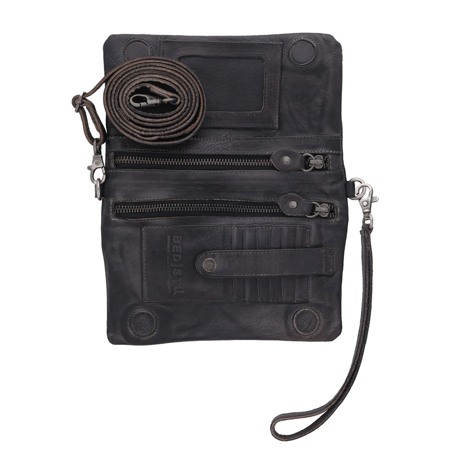 Bed Stu Cadence Clutch - Black Rustic - Image 3