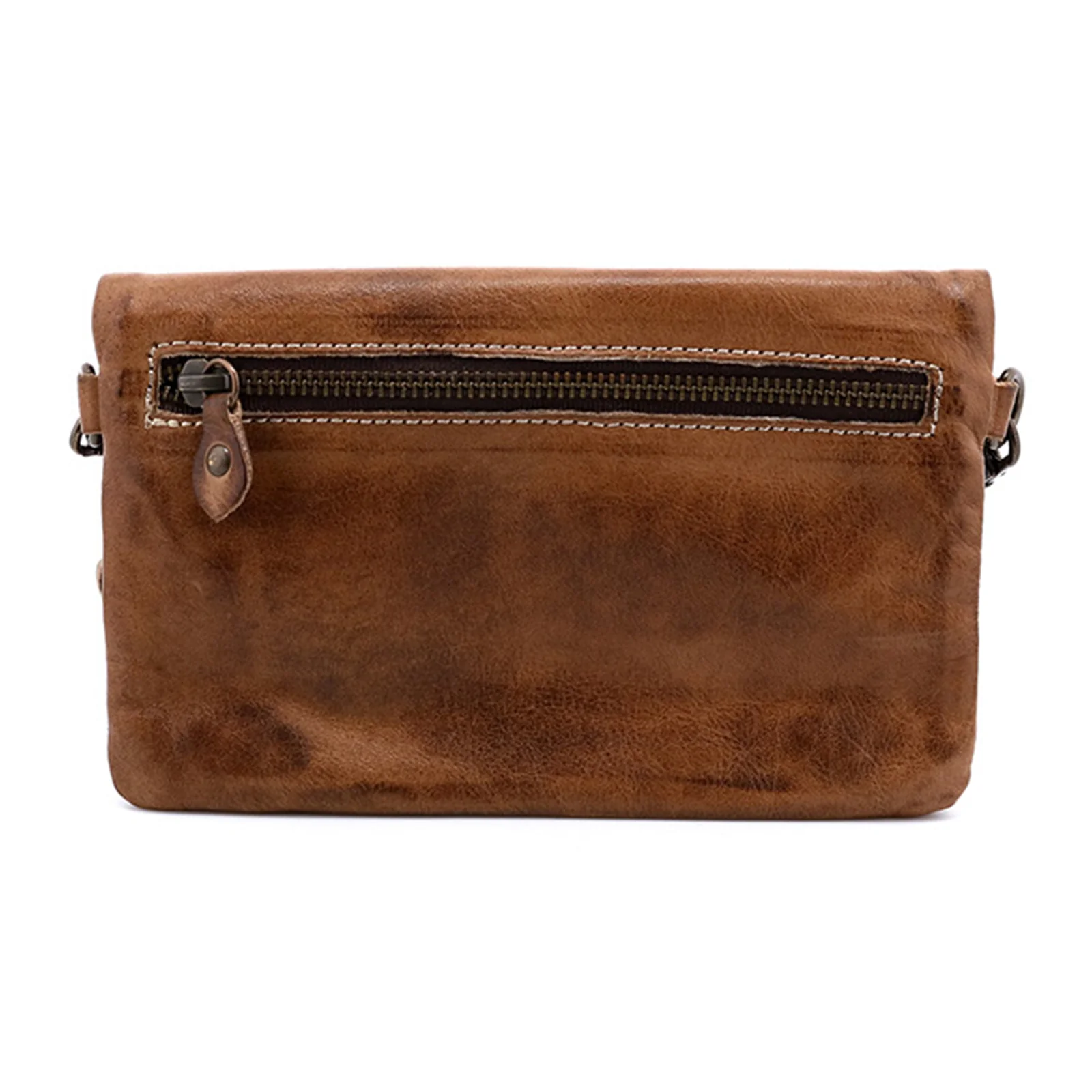 Bed Stu Cadence Clutch - Tan Rustic - Image 2