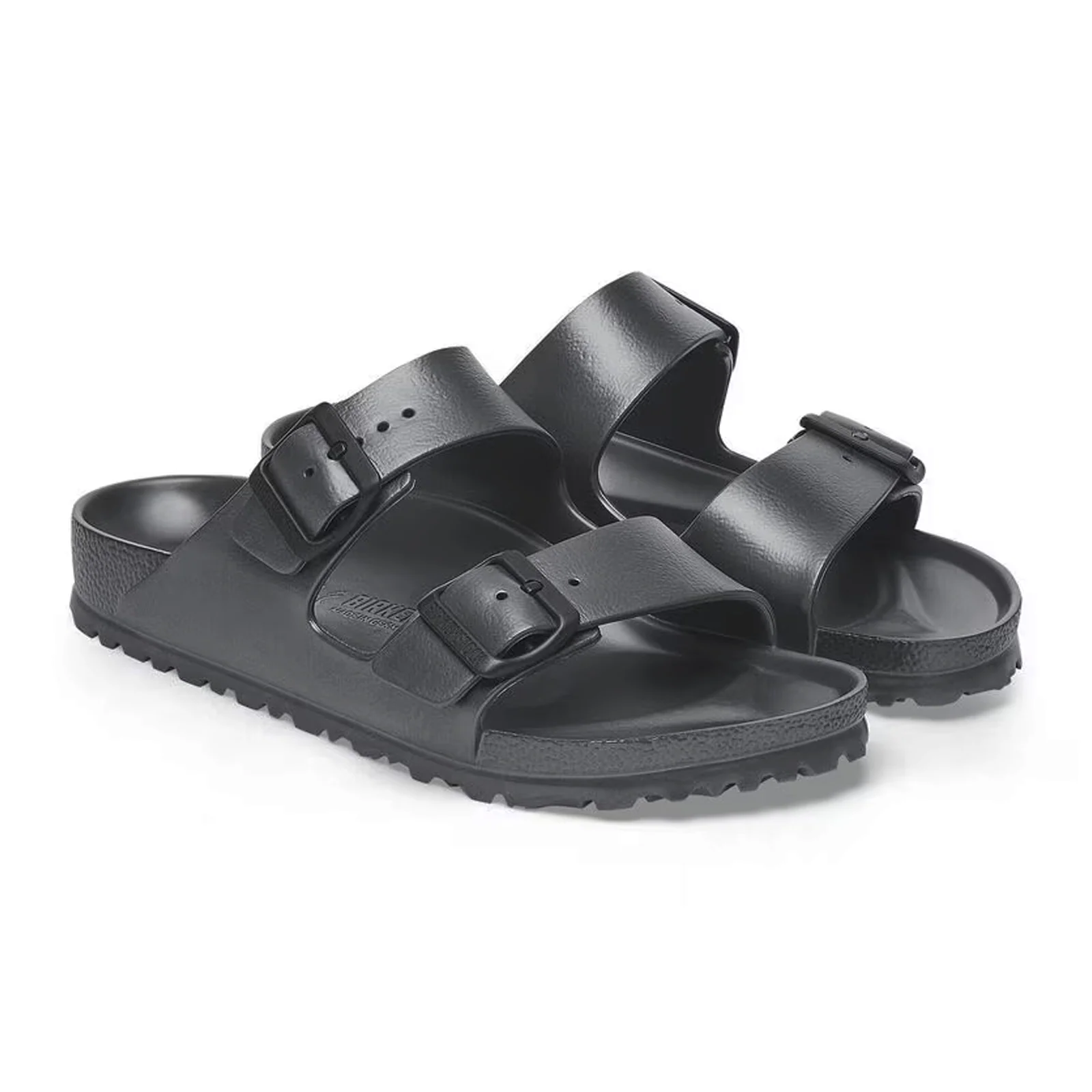 Birkenstock Arizona EVA Slide Sandal (Men) - Metallic Anthracite - Image 4