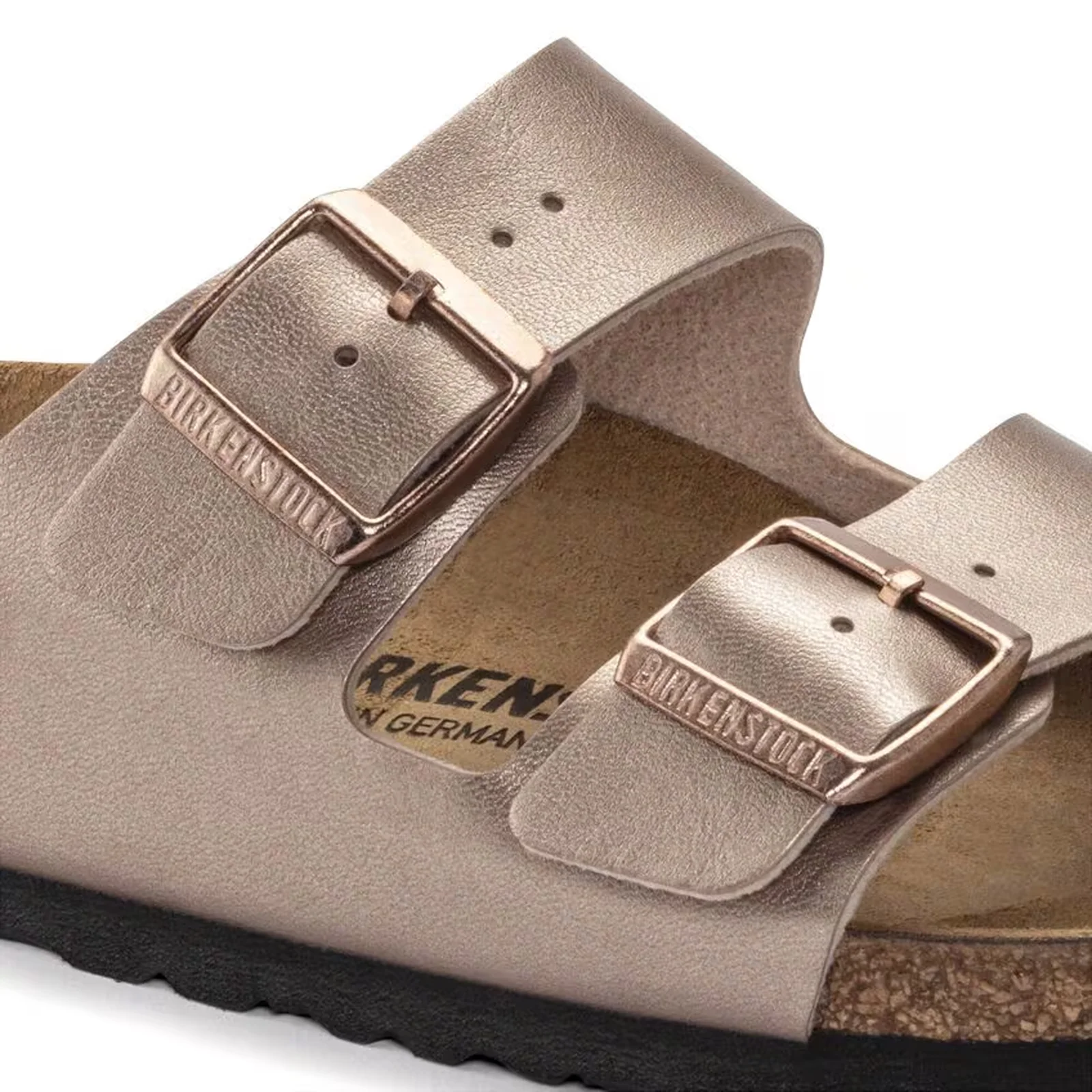 Birkenstock Arizona Slide Sandal (Women) - Copper Birko-Flor - Image 5