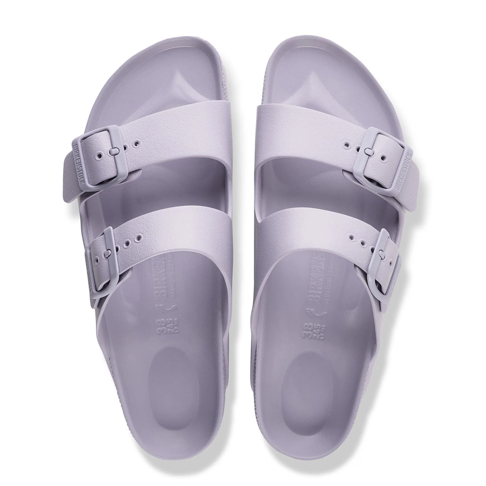 Birkenstock Arizona Slide Sandal (Women) - Lavender Sky EVA - Image 2