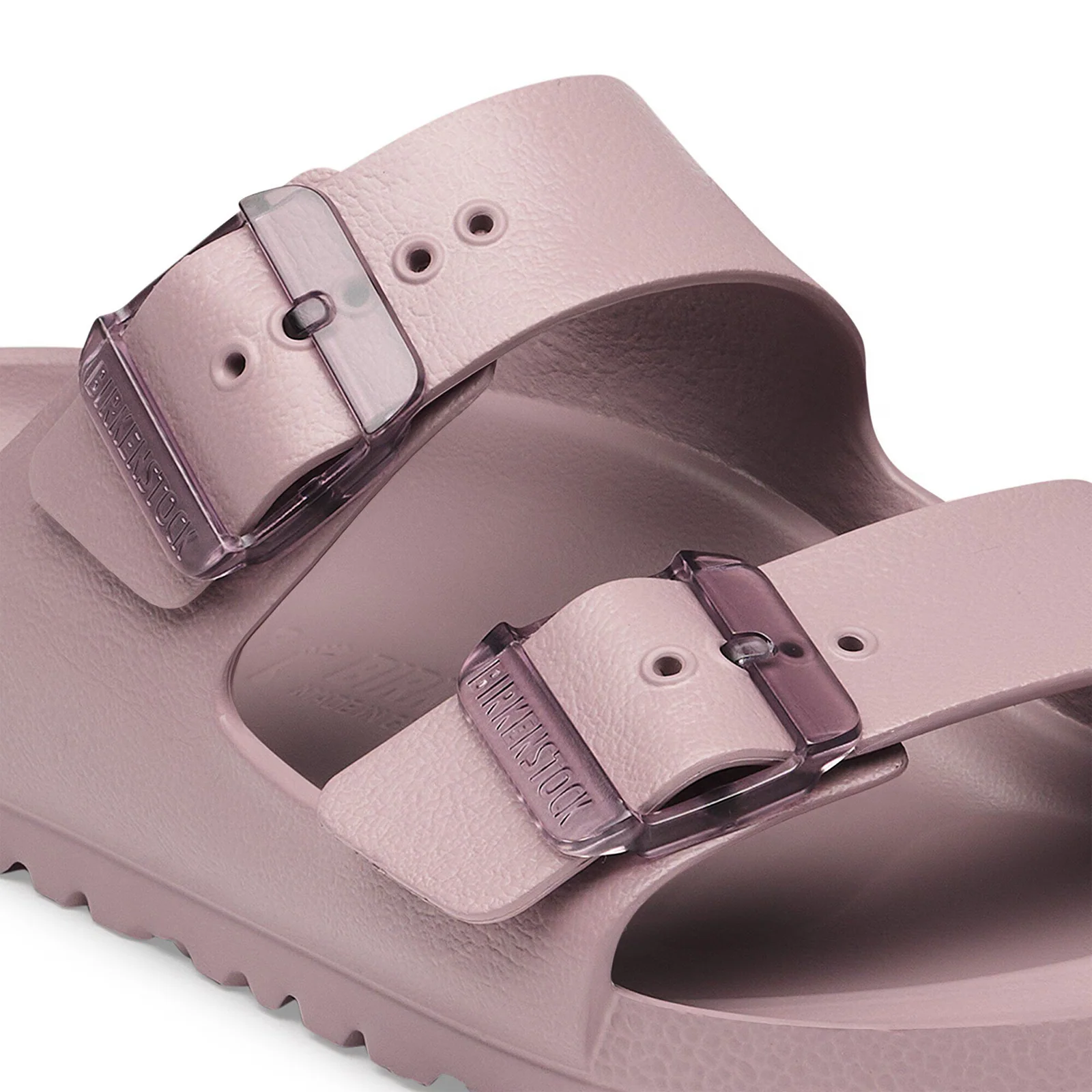 Birkenstock Arizona Stealth Buckle Slide Sandal (Women) - Faded Purple EVA - Image 5
