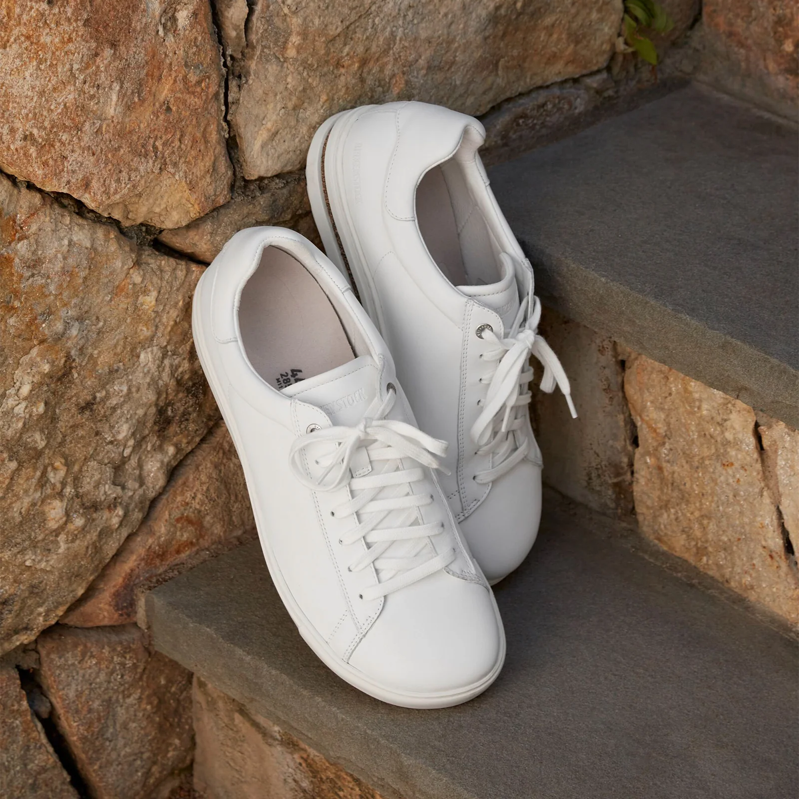 Birkenstock Bend Sneaker (Unisex) - White Leather - Image 10
