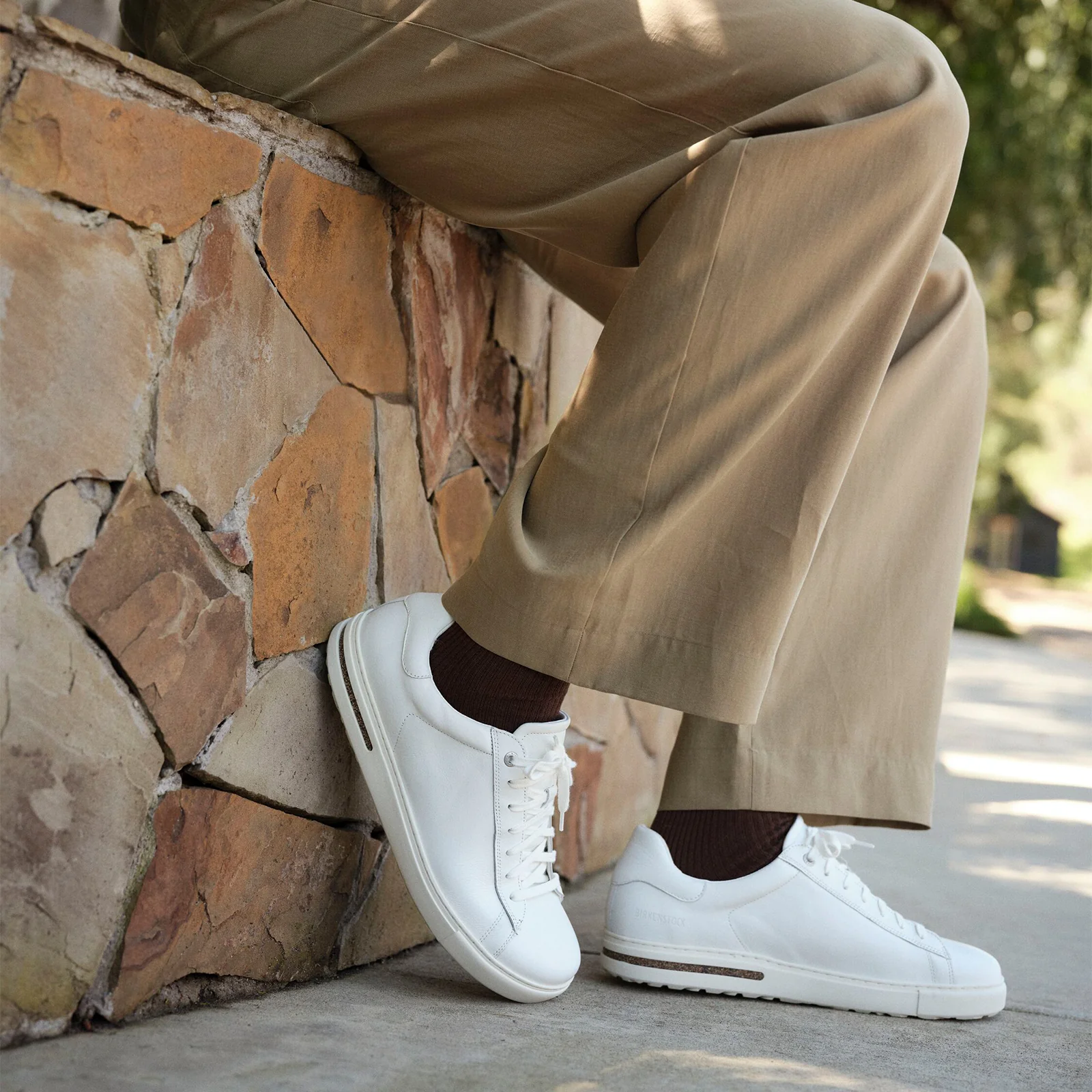 Birkenstock Bend Sneaker (Unisex) - White Leather - Image 8