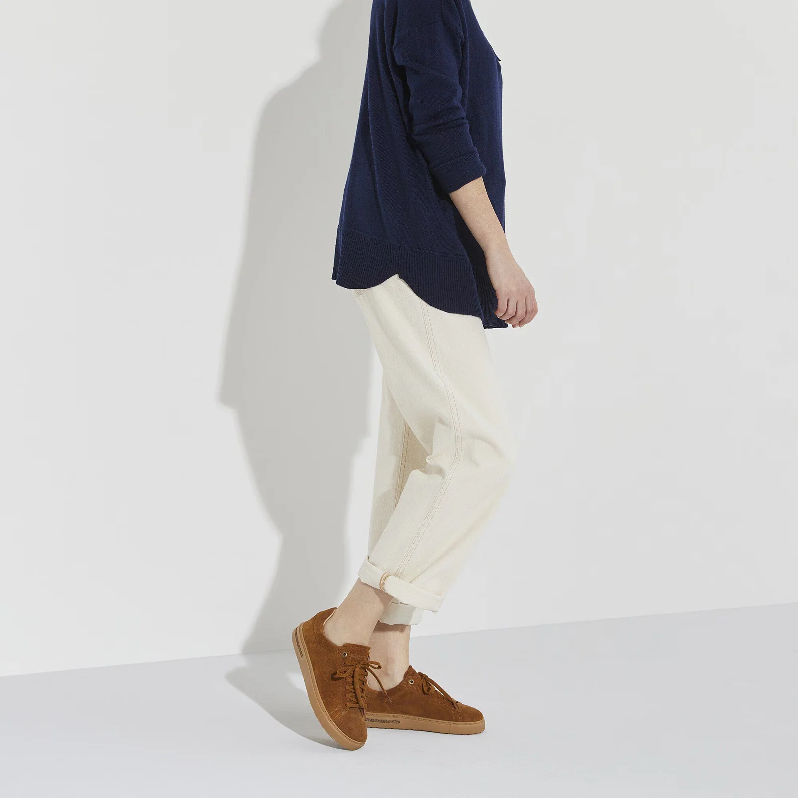 Birkenstock Bend Narrow Sneaker (Women) - Mink Suede - Image 6