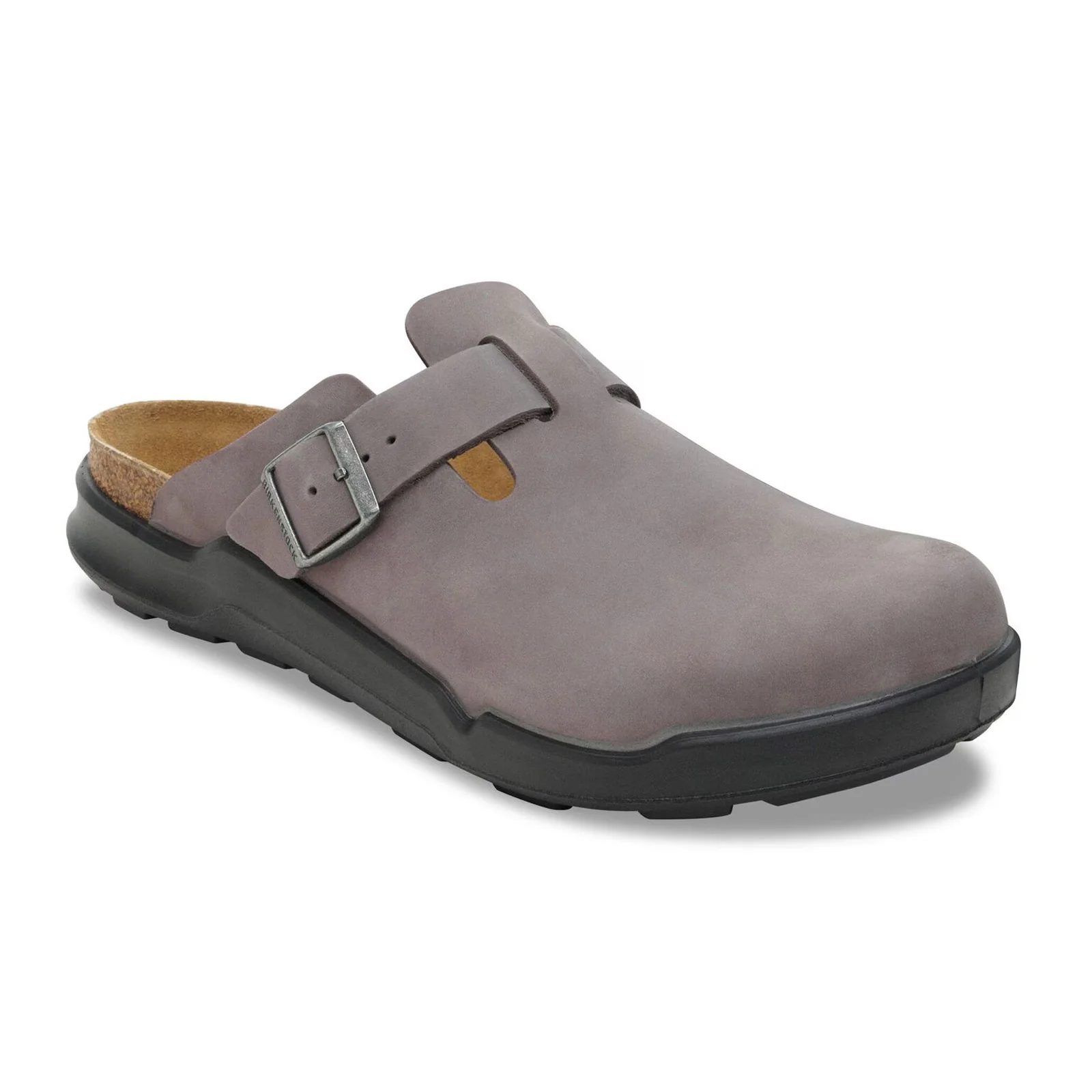 Birkenstock Boston Crosstown Clog (Men) - Iron Oiled Leather