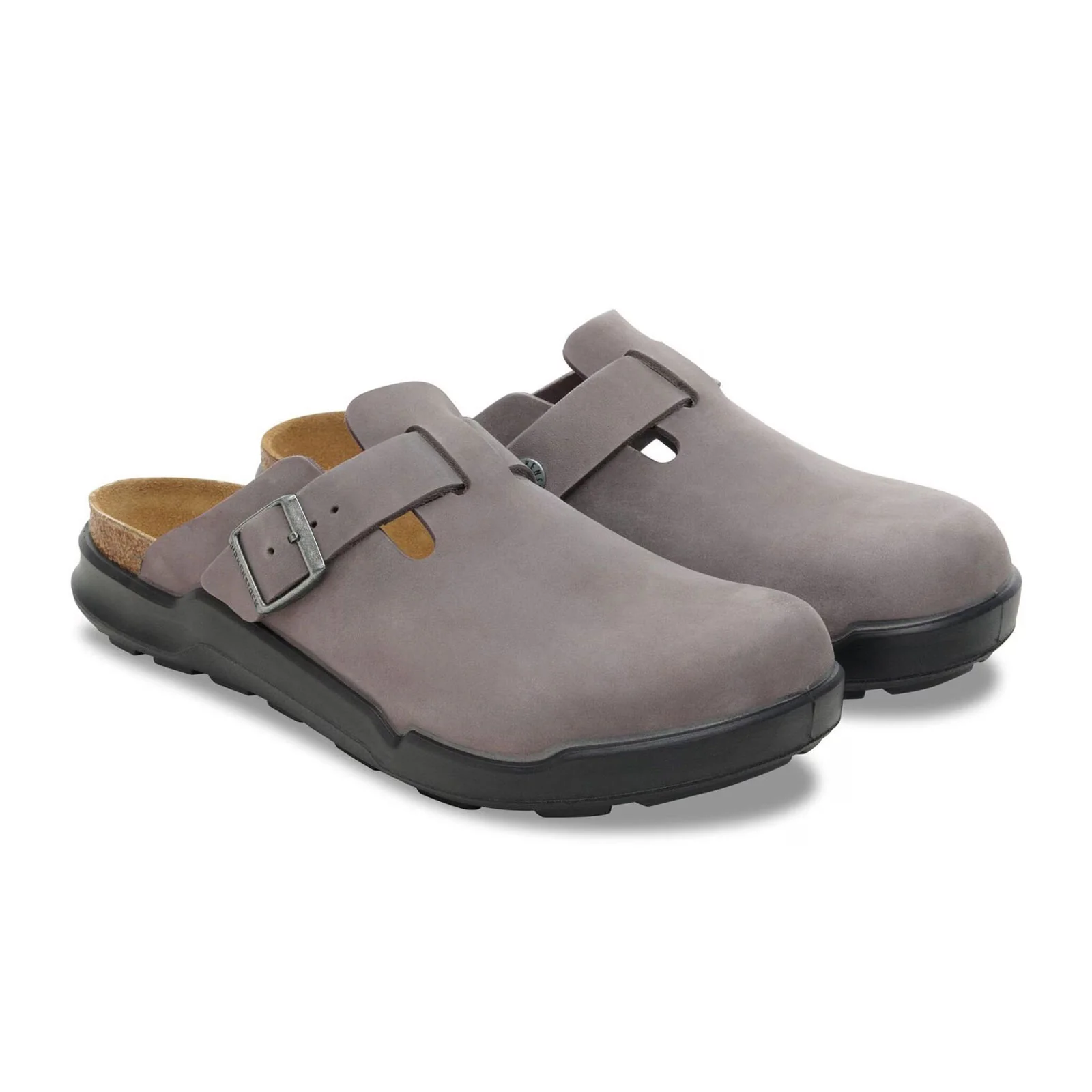 Birkenstock Boston Crosstown Clog (Men) - Iron Oiled Leather - Image 3
