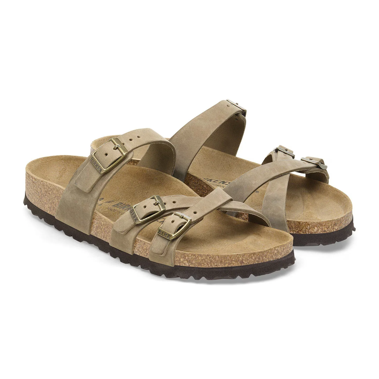 Birkenstock Franca Narrow Slide Sandal (Women) - Tobacco Oiled Leather - Image 4