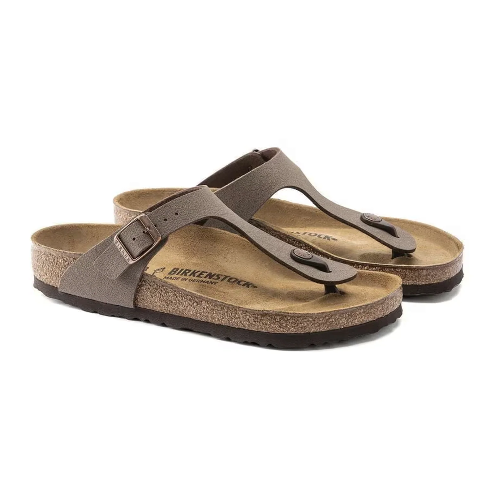 Birkenstock Gizeh Sandal (Women) - Mocha Birkibuc - Image 4