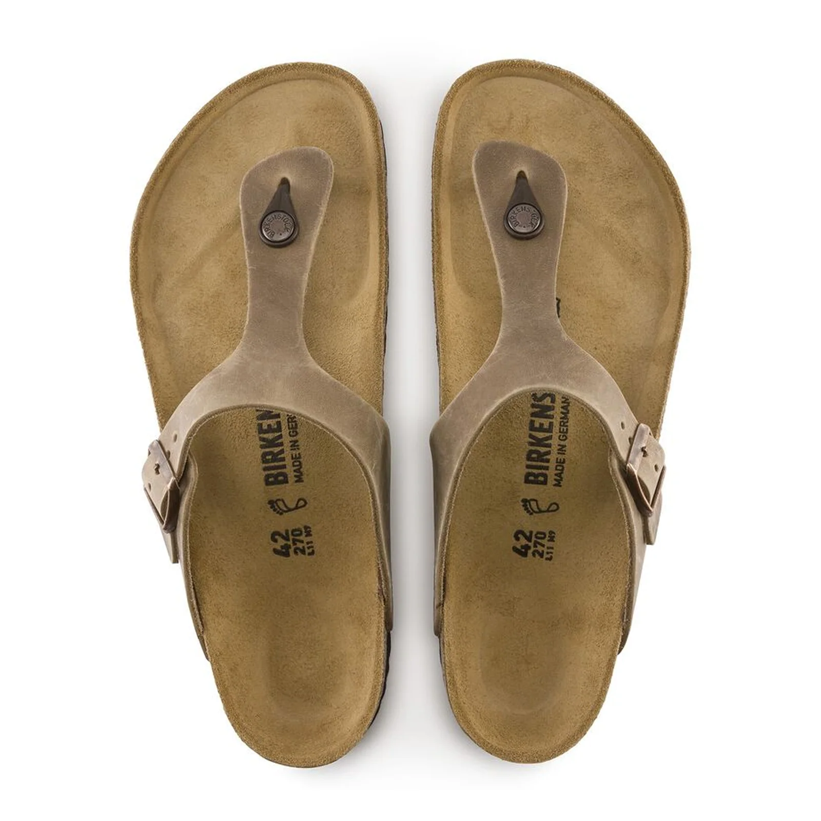 Birkenstock Gizeh Sandal (Women) - Tobacco Oiled Leather - Image 2