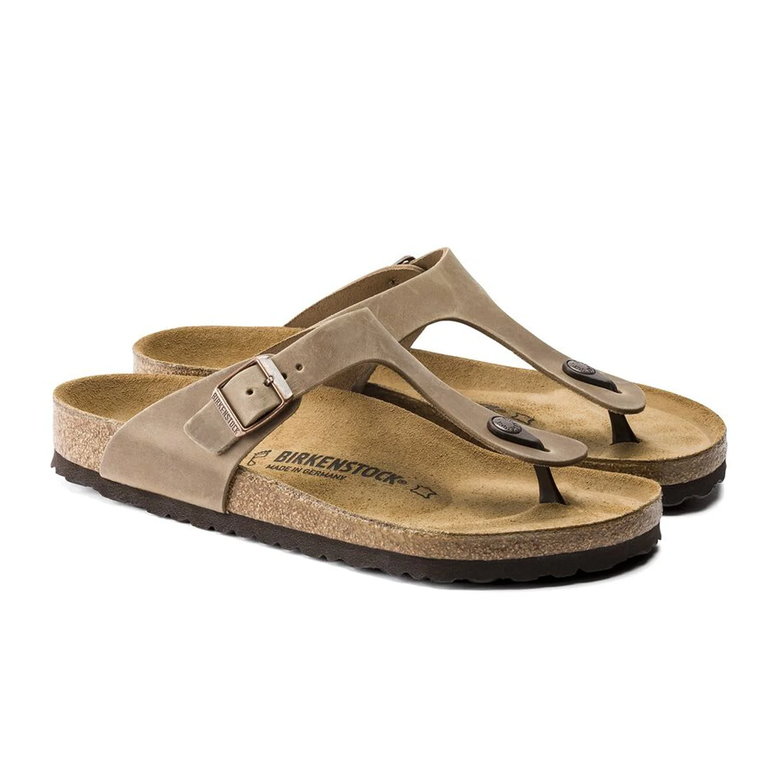 Birkenstock Gizeh Sandal (Women) - Tobacco Oiled Leather - Image 4
