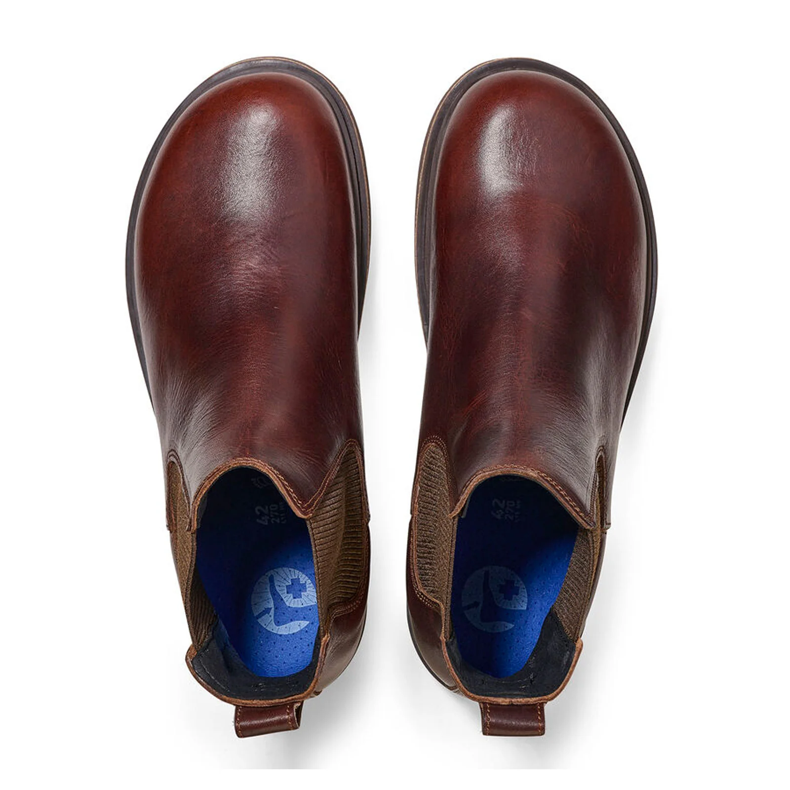 Birkenstock Highwood Chelsea Boot (Unisex) - Chocolate Leather - Image 2