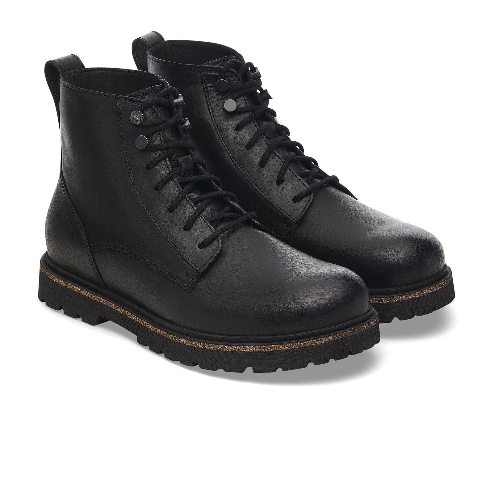 Birkenstock Highwood Lace Boot (Men) - Black Leather - Image 4