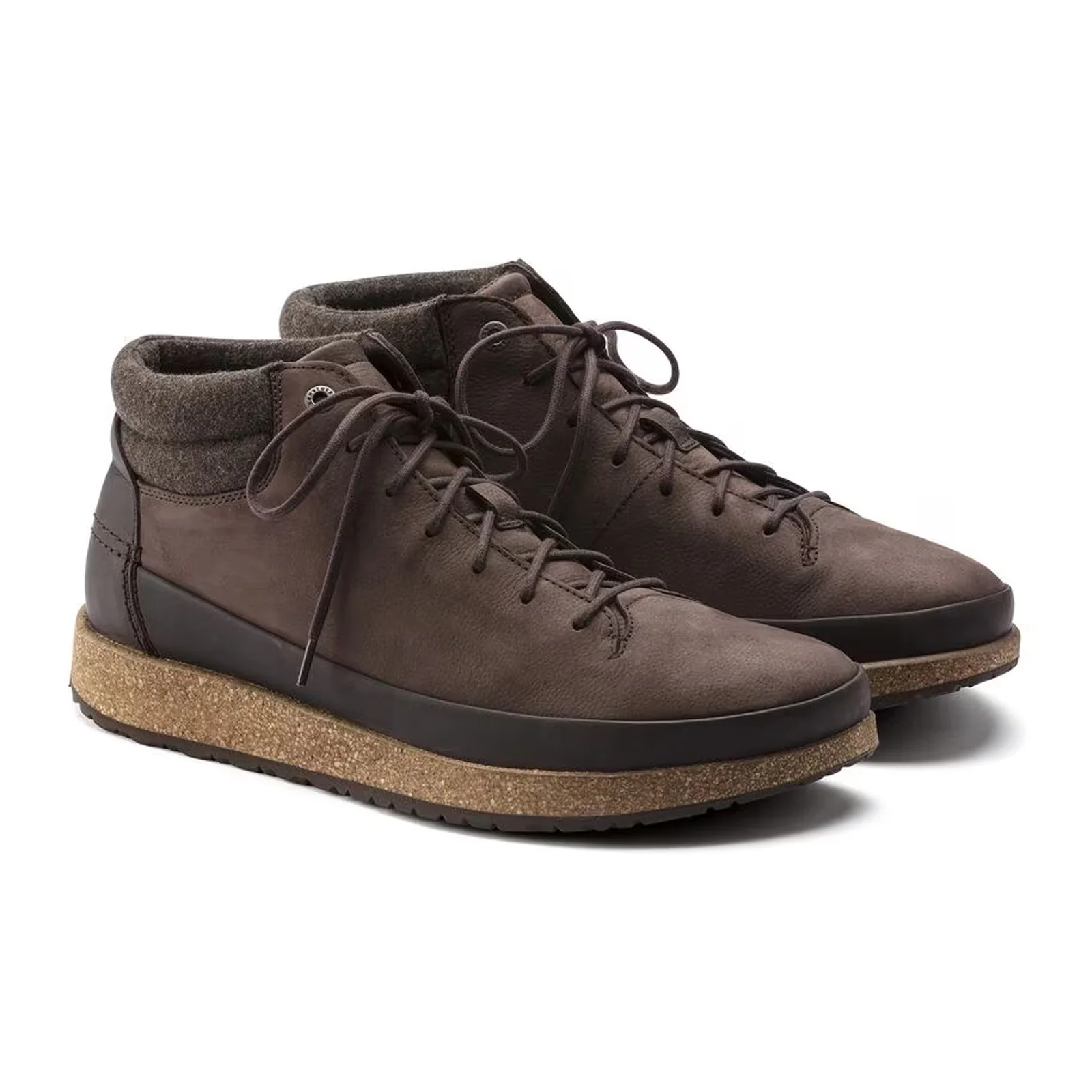 Birkenstock Honnef High Lace Up Ankle Boot (Unisex) - Roast Oiled Leather - Image 4