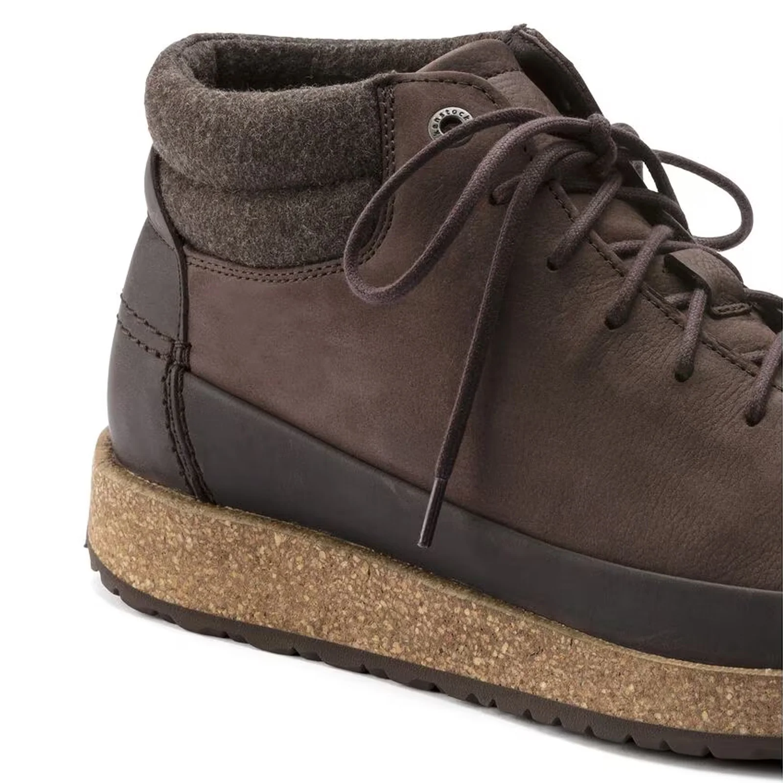 Birkenstock Honnef High Lace Up Ankle Boot (Unisex) - Roast Oiled Leather - Image 5