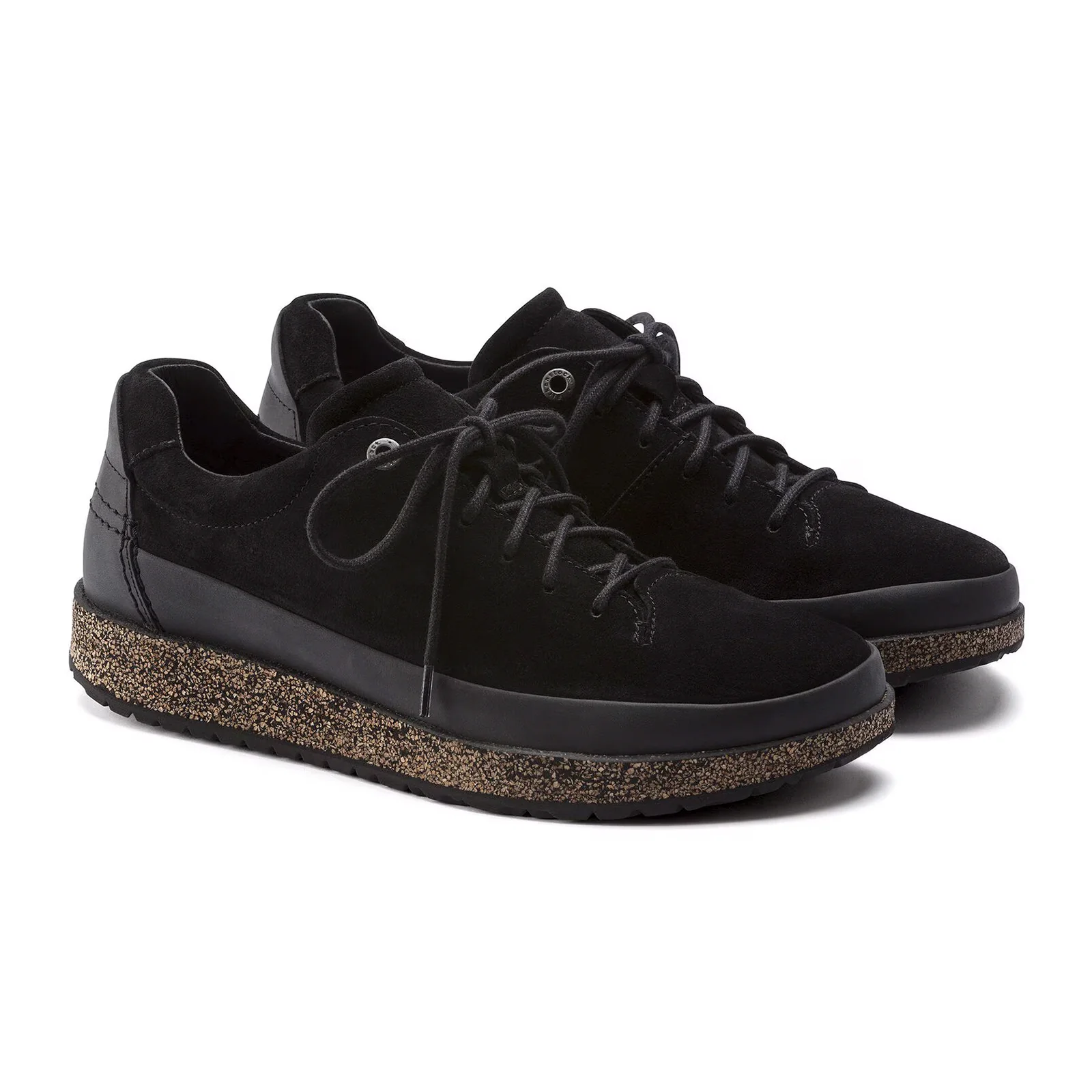Birkenstock Honnef Low Narrow Lace Up (Women) - Black Suede - Image 5