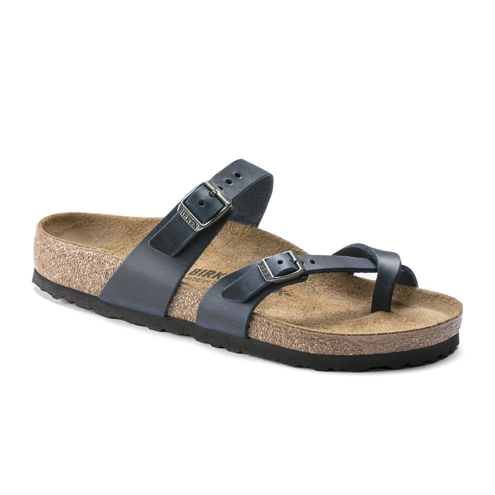 Birkenstock Mayari Sandal (Women) - Blue Oiled Leather