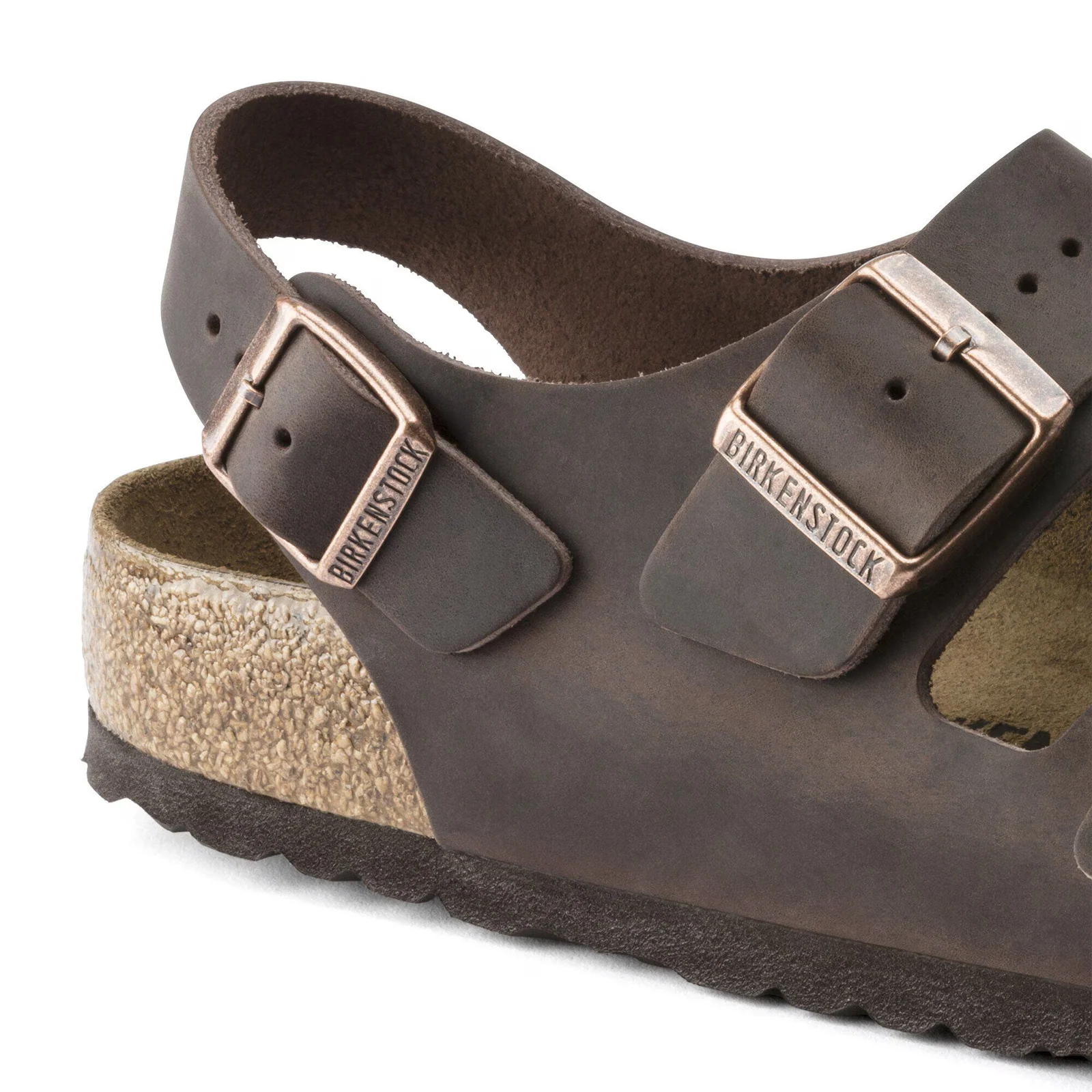 Birkenstock Milano Backstrap Sandal (Unisex) - Habana Oiled Leather - Image 5