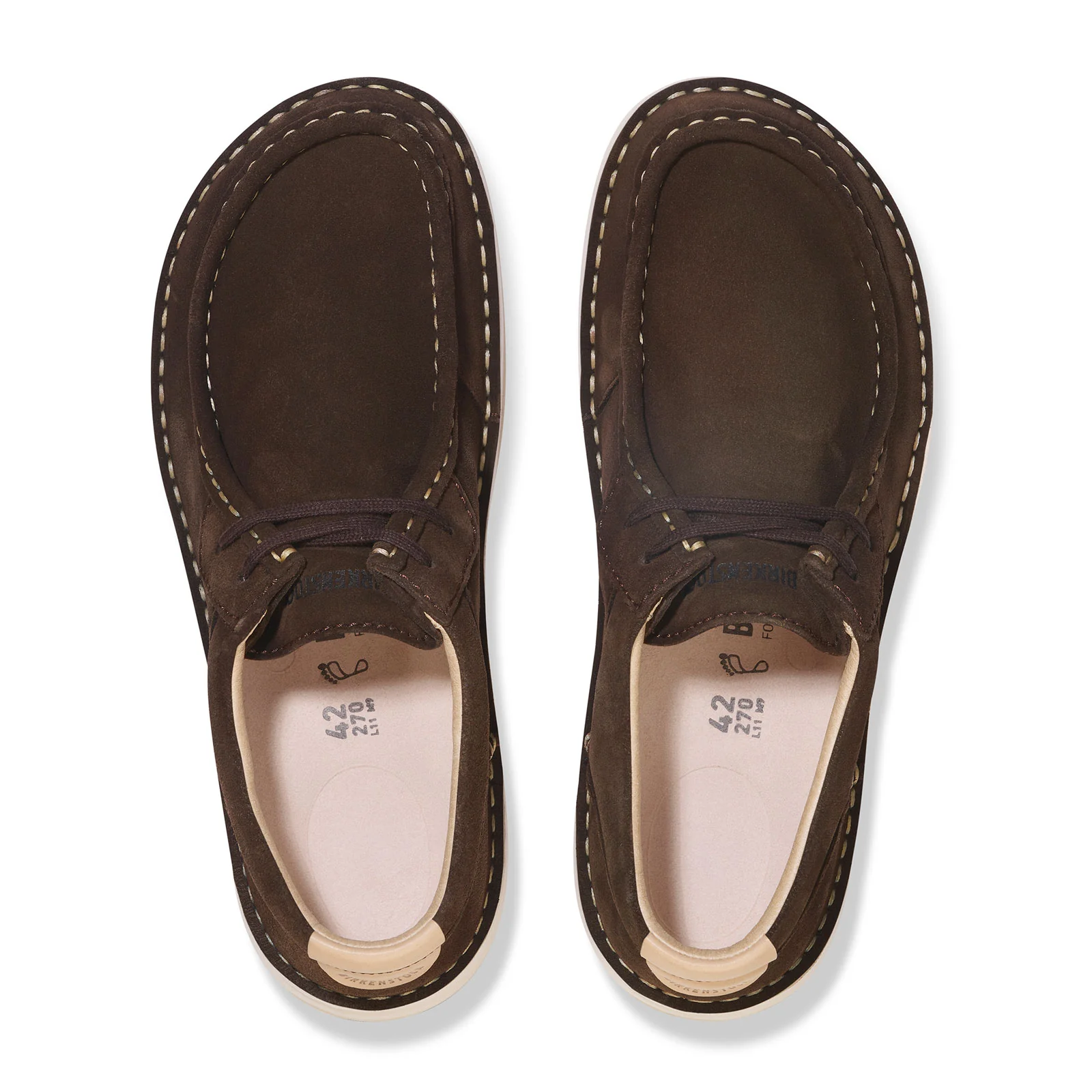 Birkenstock Pasadena Slip On (Men) - Mocca Suede - Image 2