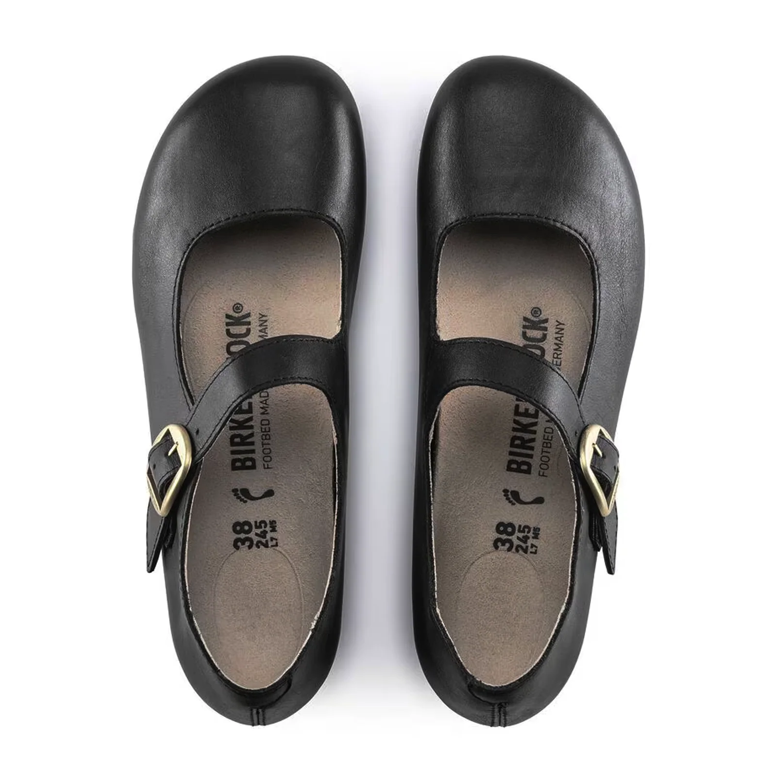 Birkenstock Tracy Mary Jane (Women) - Black Leather - Image 2