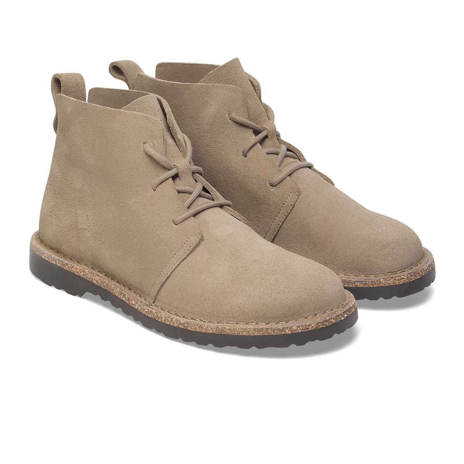 Birkenstock Uppsala Lace Up Mid Boot (Men) - Taupe Suede - Image 5