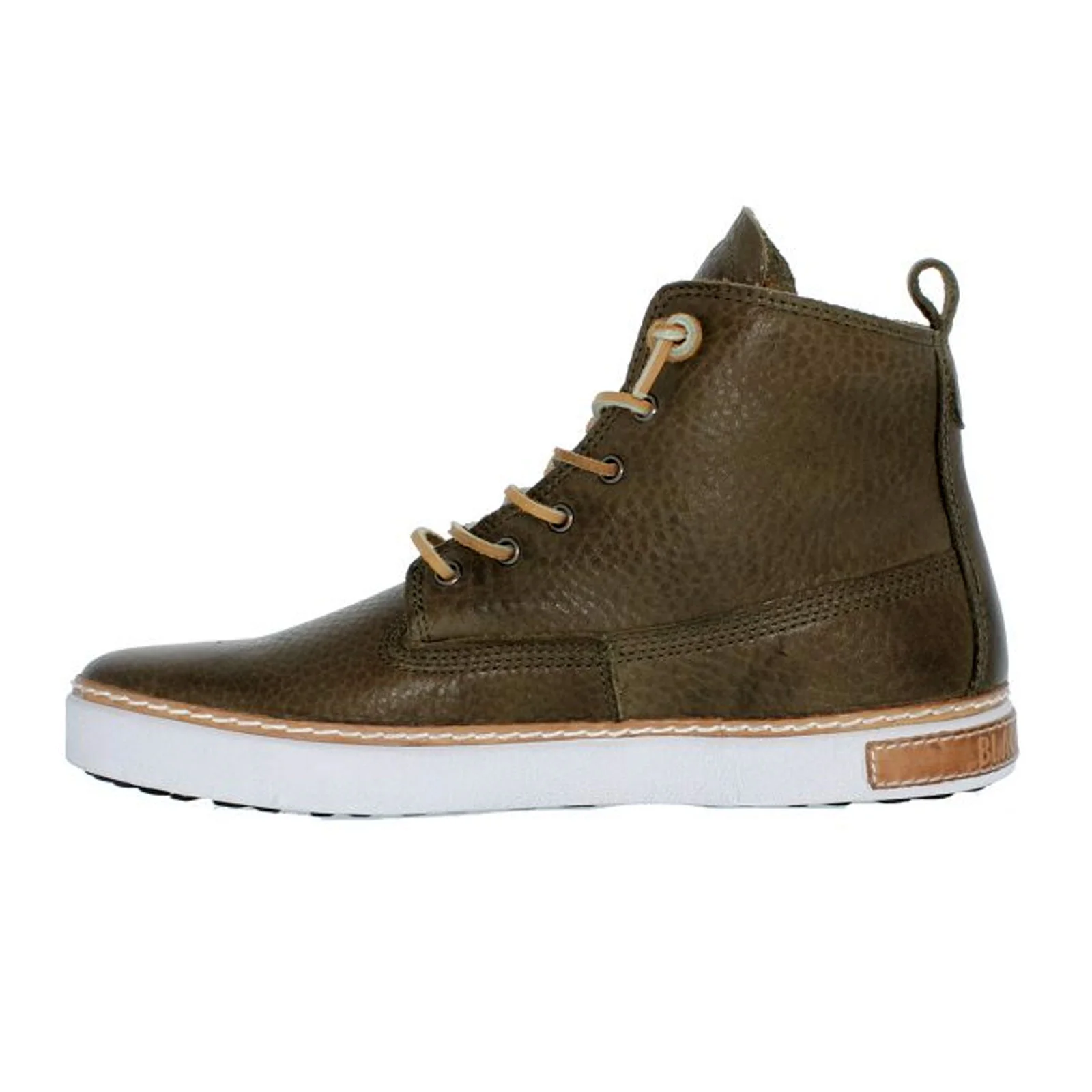 Blackstone AM02 LW High Top Sneaker (Men) - Olive - Image 2