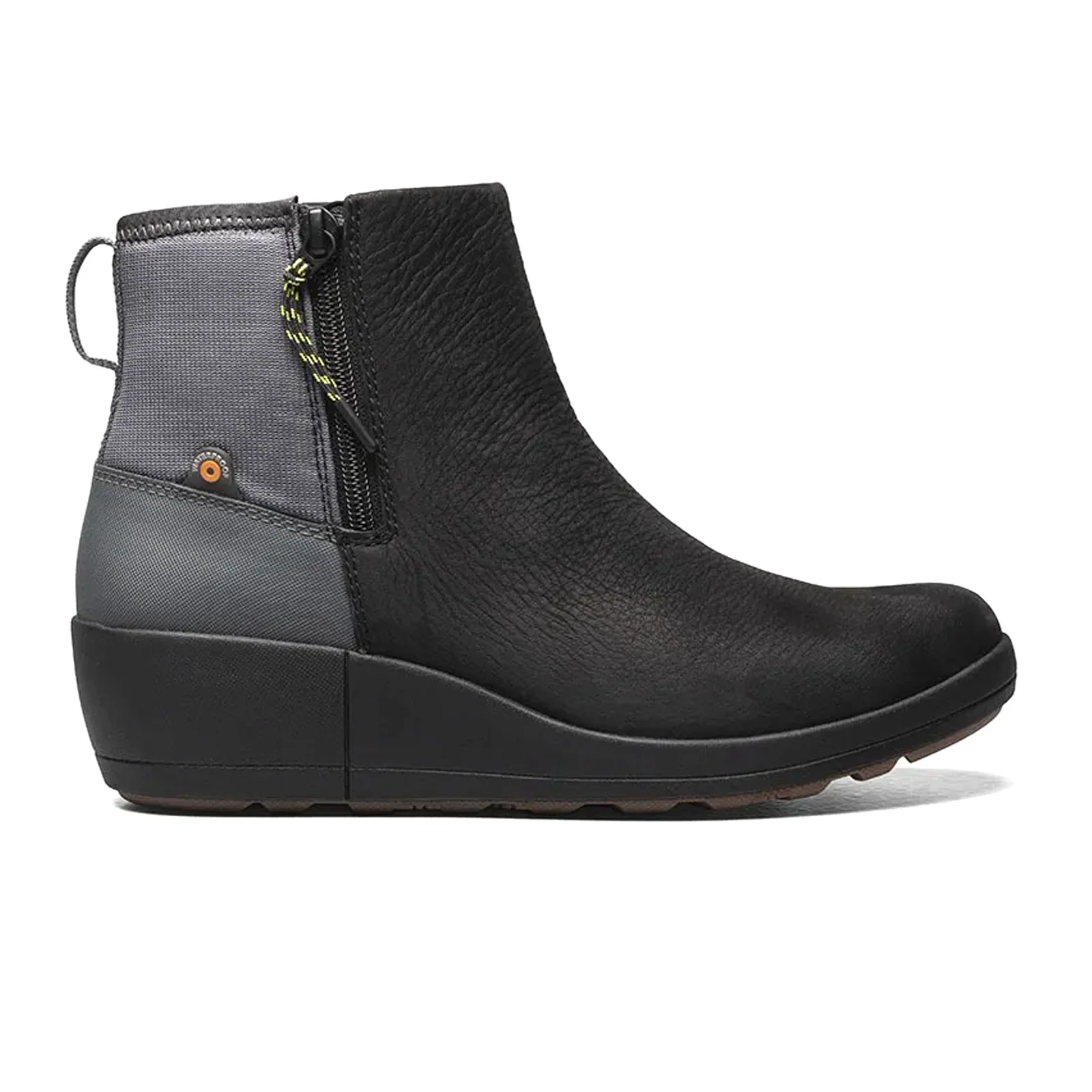 Bogs Vista Rugged Zip Waterproof Ankle Boot (Women) - Black Multi