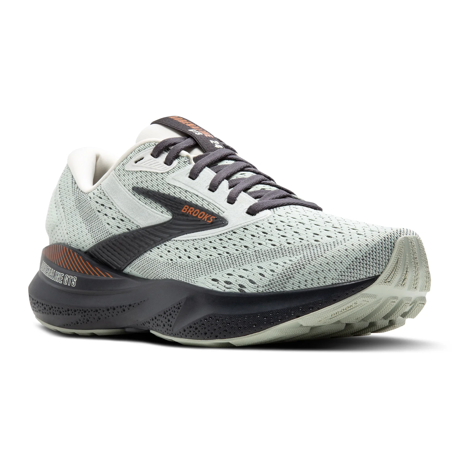 Brooks Adrenaline GTS 24 Running Shoe (Women) - Mercury/Ebony/Copper - Image 3