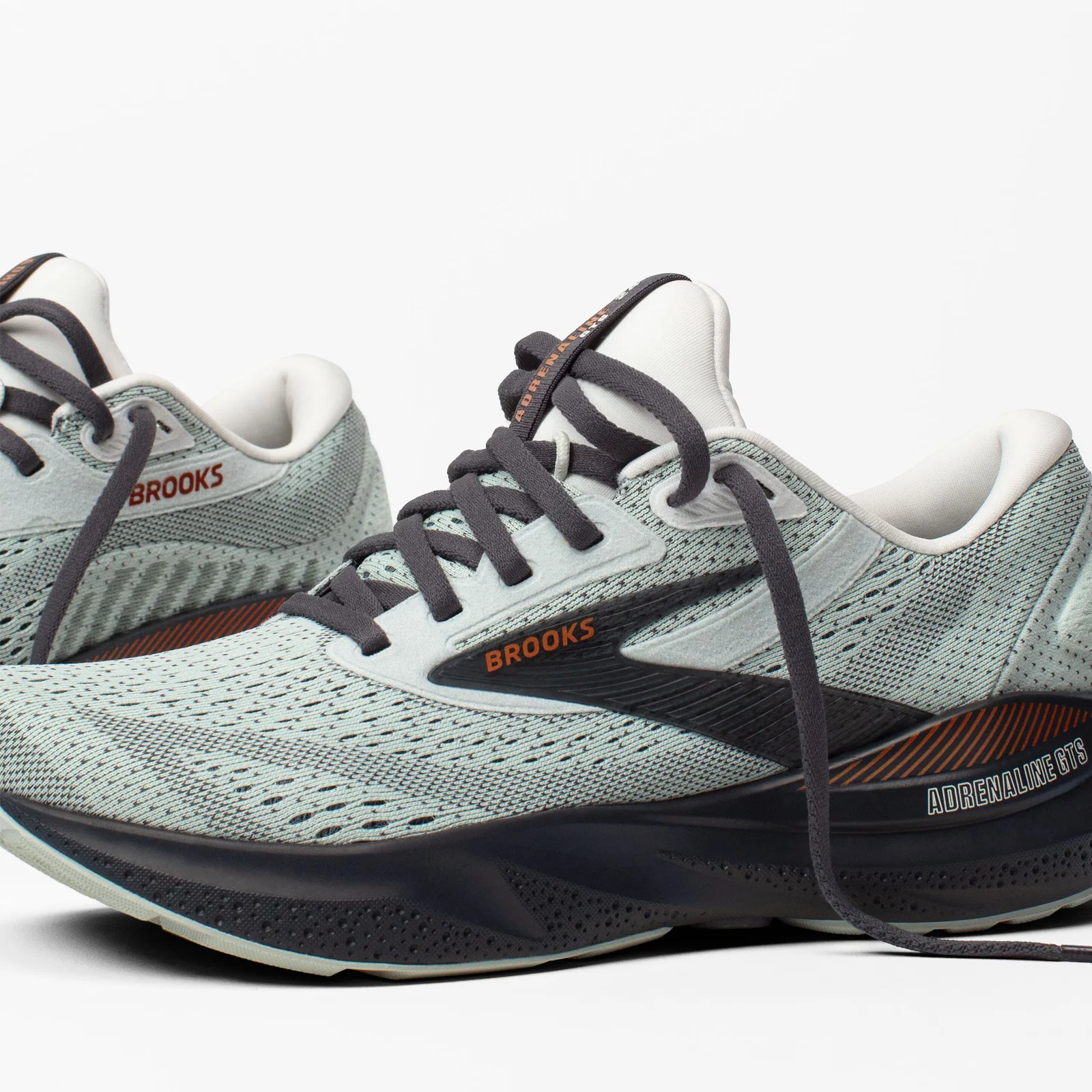 Brooks Adrenaline GTS 24 Running Shoe (Women) - Mercury/Ebony/Copper - Image 7