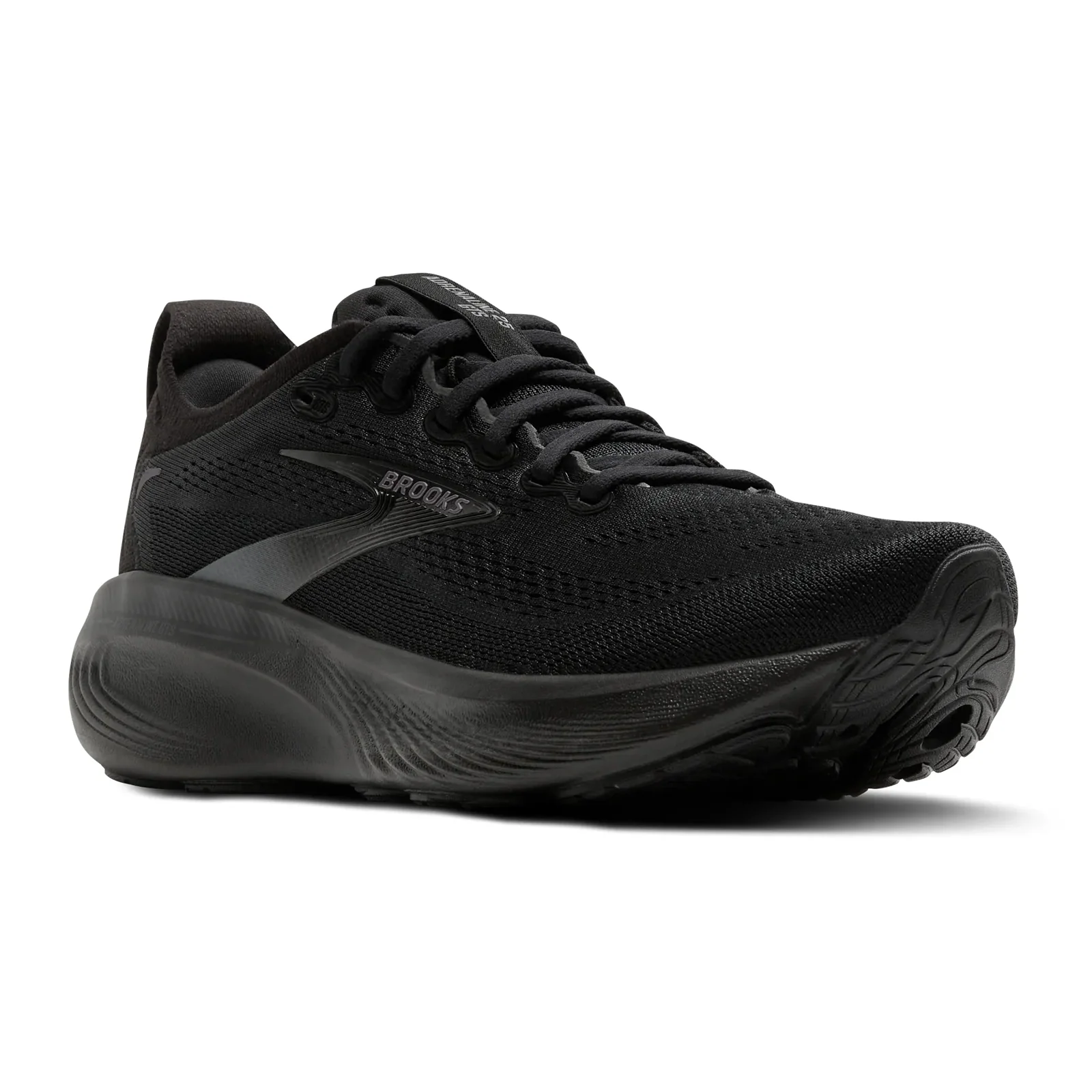 Brooks Adrenaline GTS 25 Running Shoe (Men) - Black/Black/Ebony - Image 3
