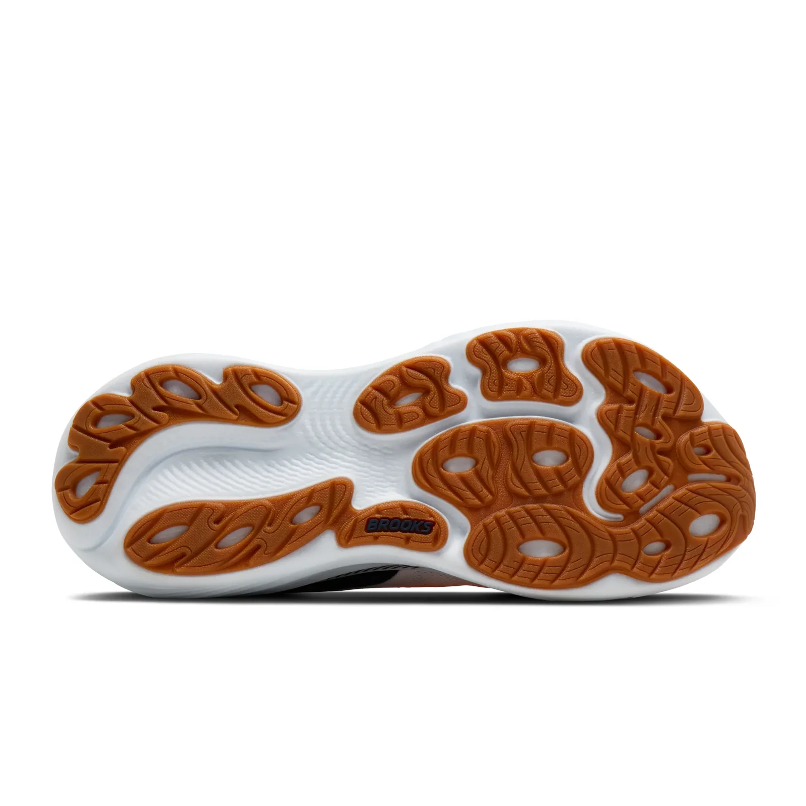 Brooks Adrenaline GTS 25 Running Shoe (Men) - White/Spellbound/Orange - Image 6