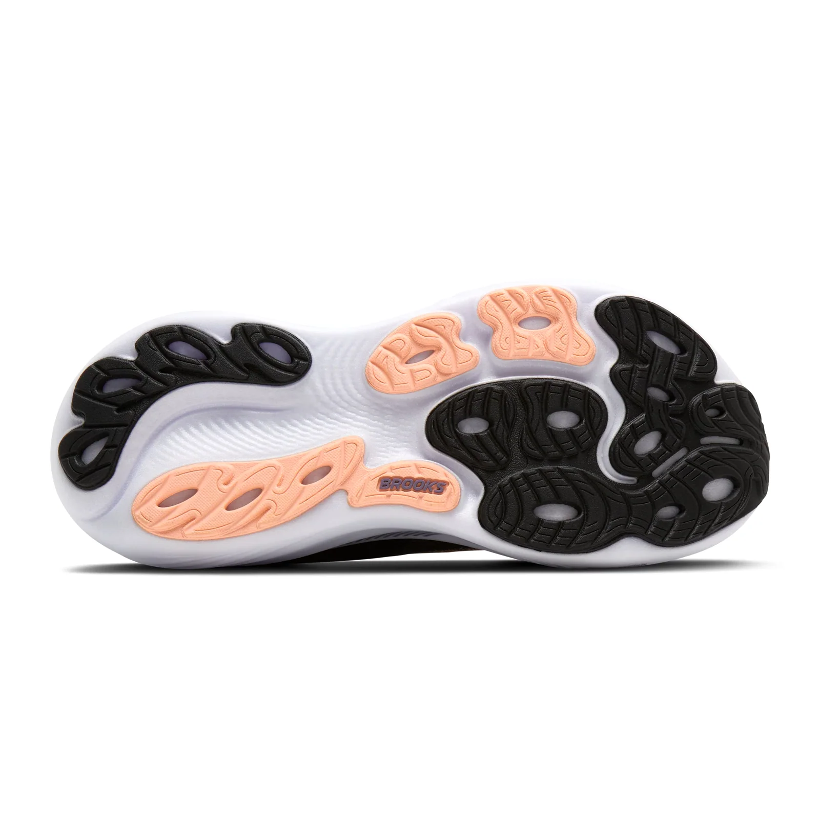 Brooks Adrenaline GTS 25 Running Shoe (Women) - Black/Peach/Mulled Grape - Image 6