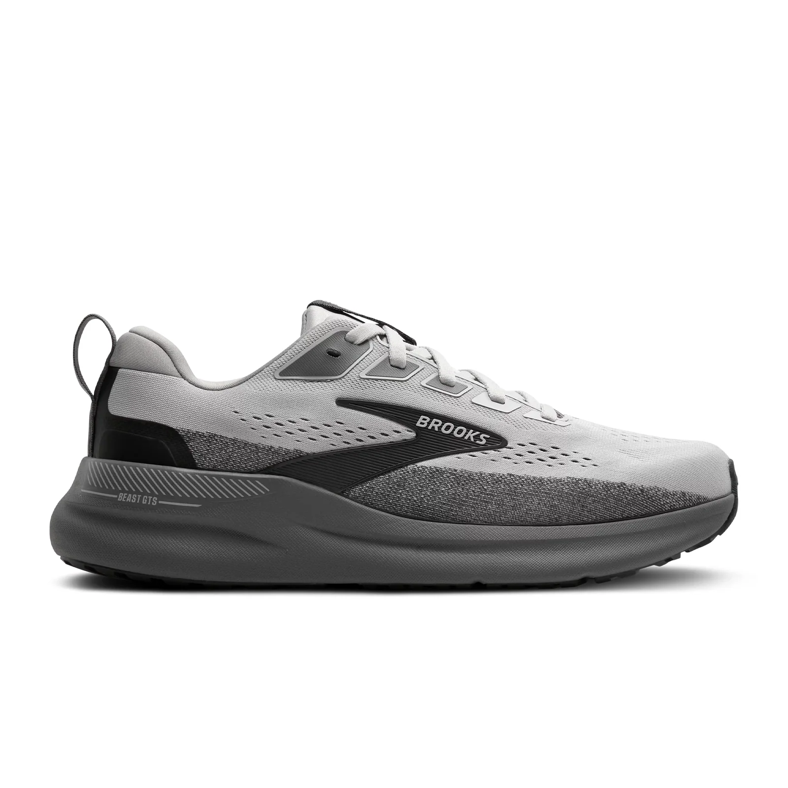 Brooks Beast GTS 26 Running Shoe (Men) - Gray/Gray/Blackened Pearl