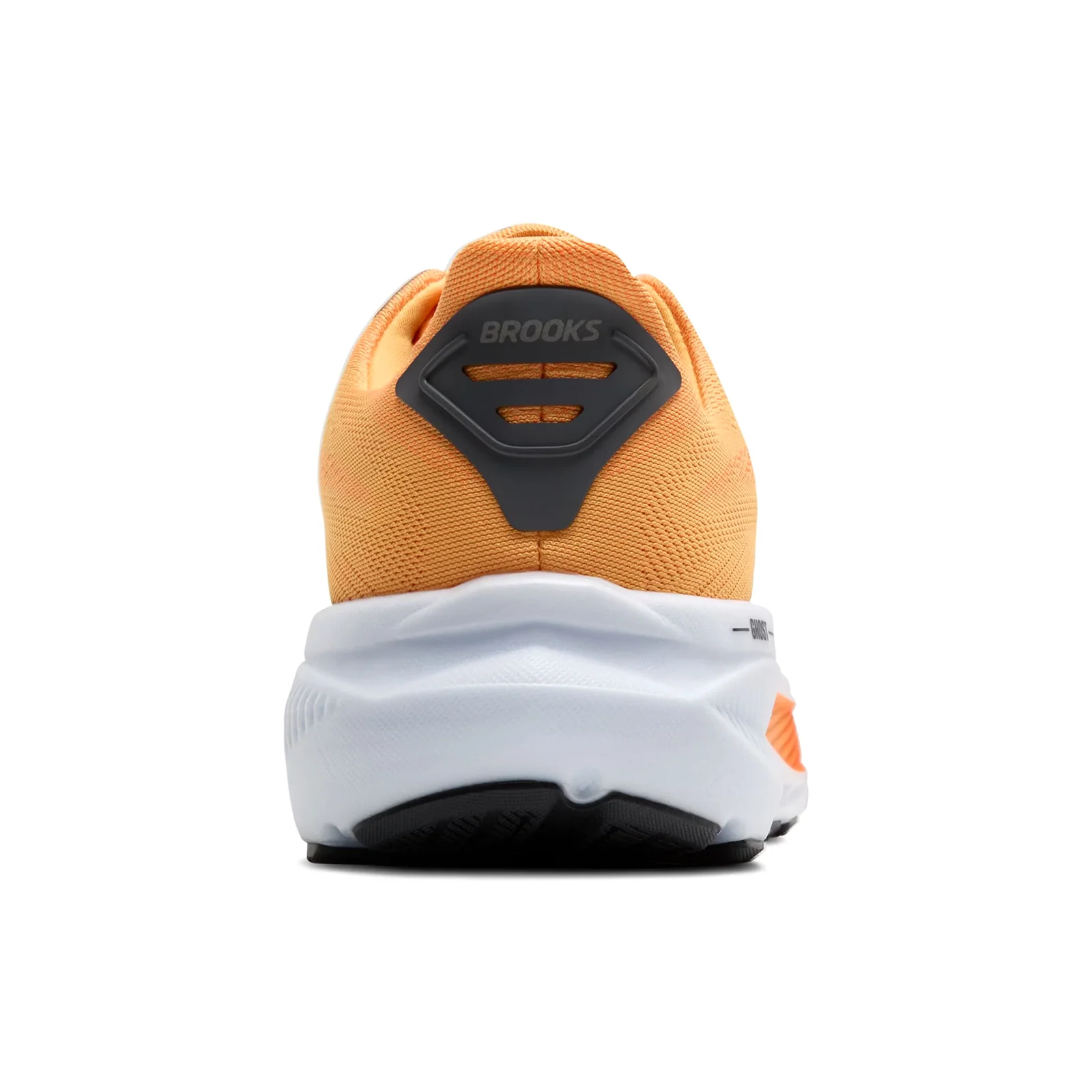 Brooks Ghost 17 Running Shoe (Men) - Blazing Orange/Yellow/Ebony - Image 4