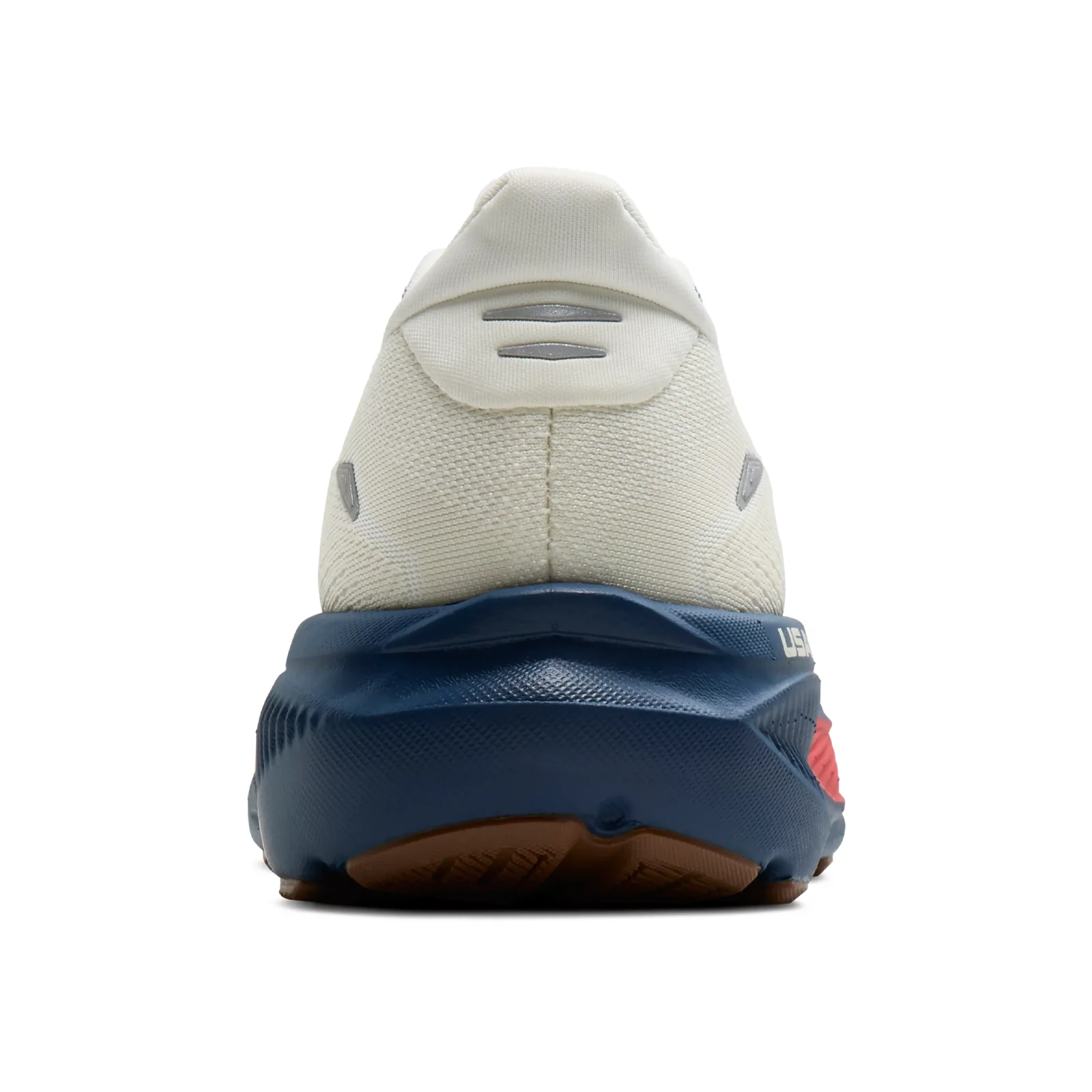 Brooks Ghost 18 Running Shoe (Women) - Coconut/Red/Blue - Image 4