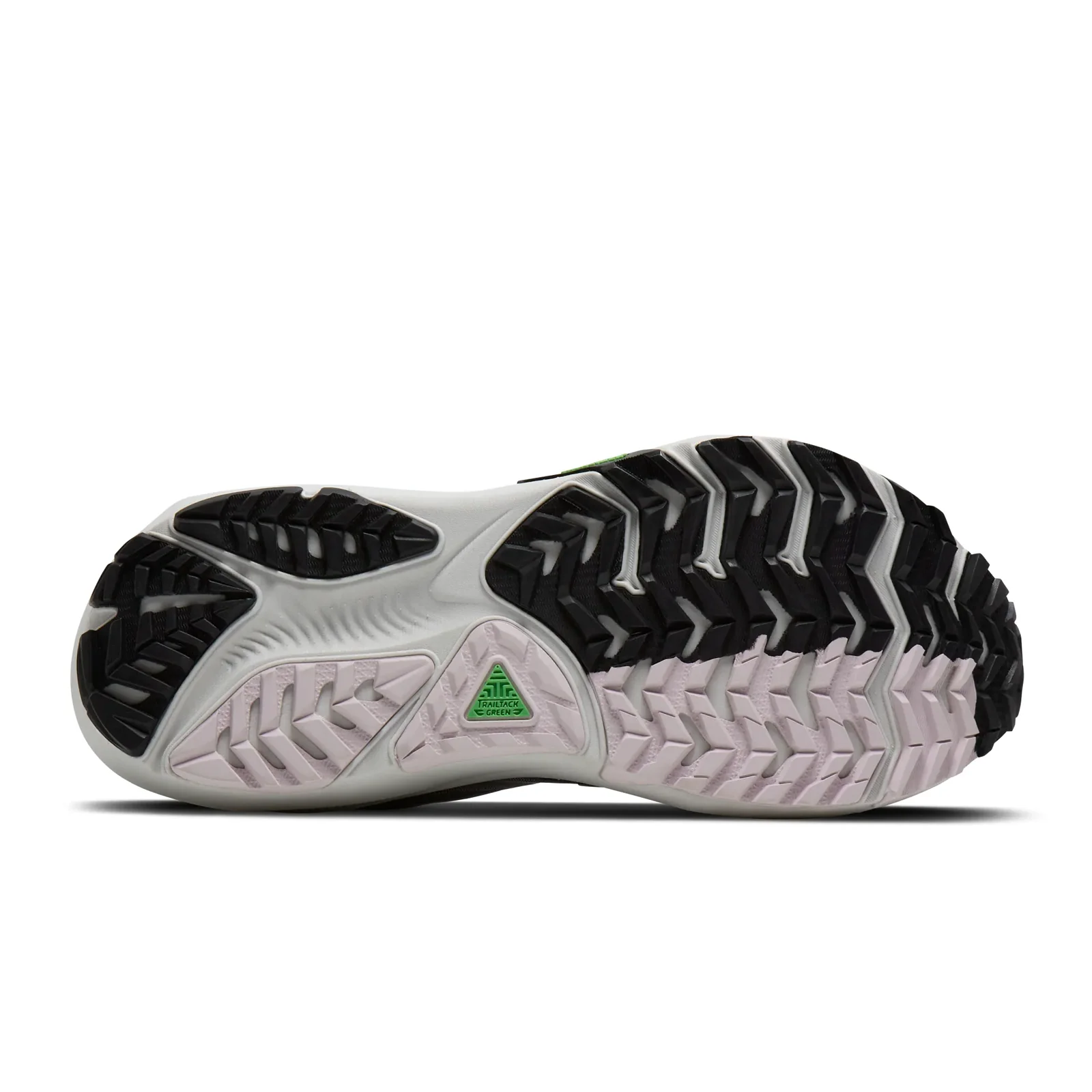 Brooks Ghost Trail Running Shoe (Women) - Poppy Seed/Black/Pink - Image 6