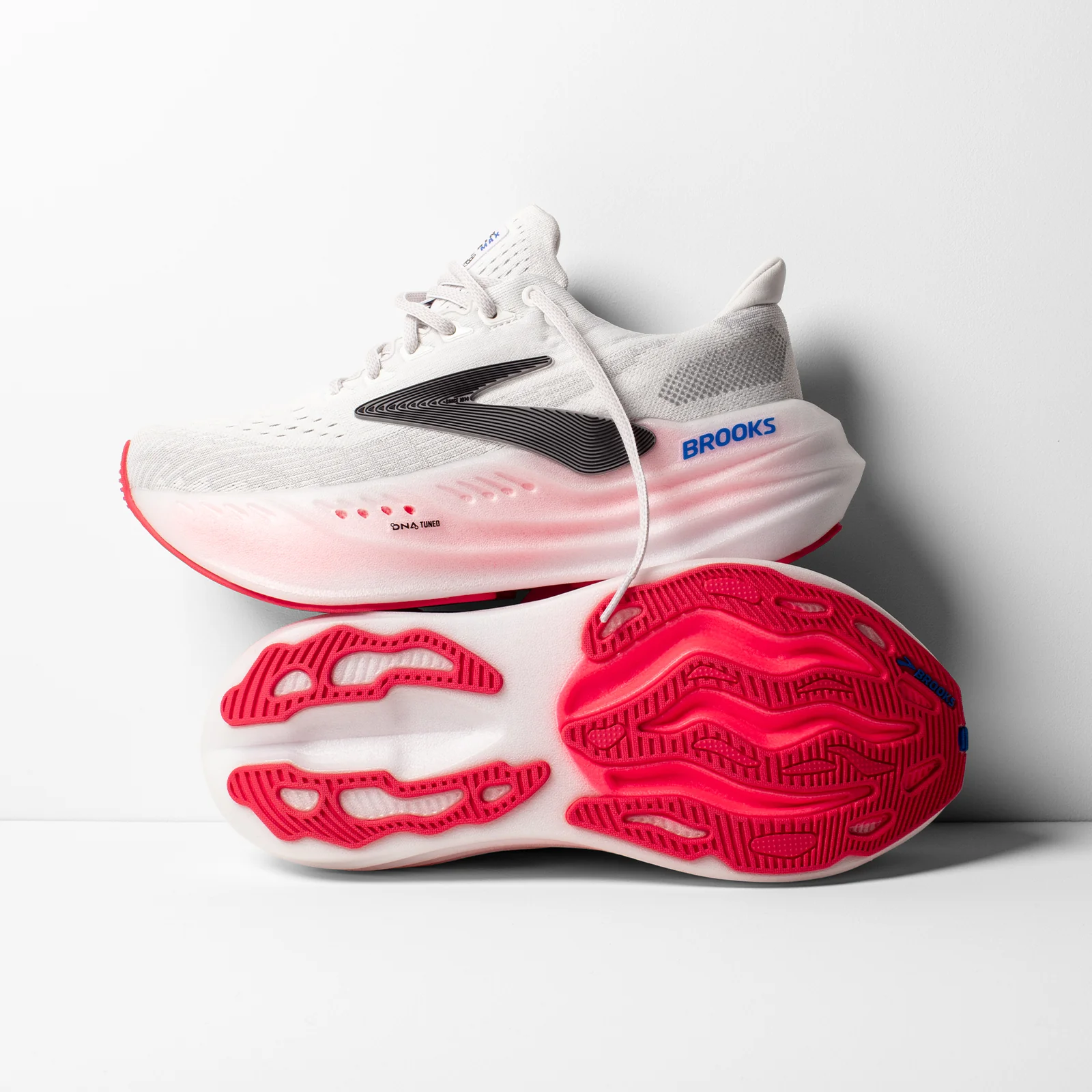 Brooks Glycerin Max Running Shoe (Women) - White/Black/Diva Pink - Image 6